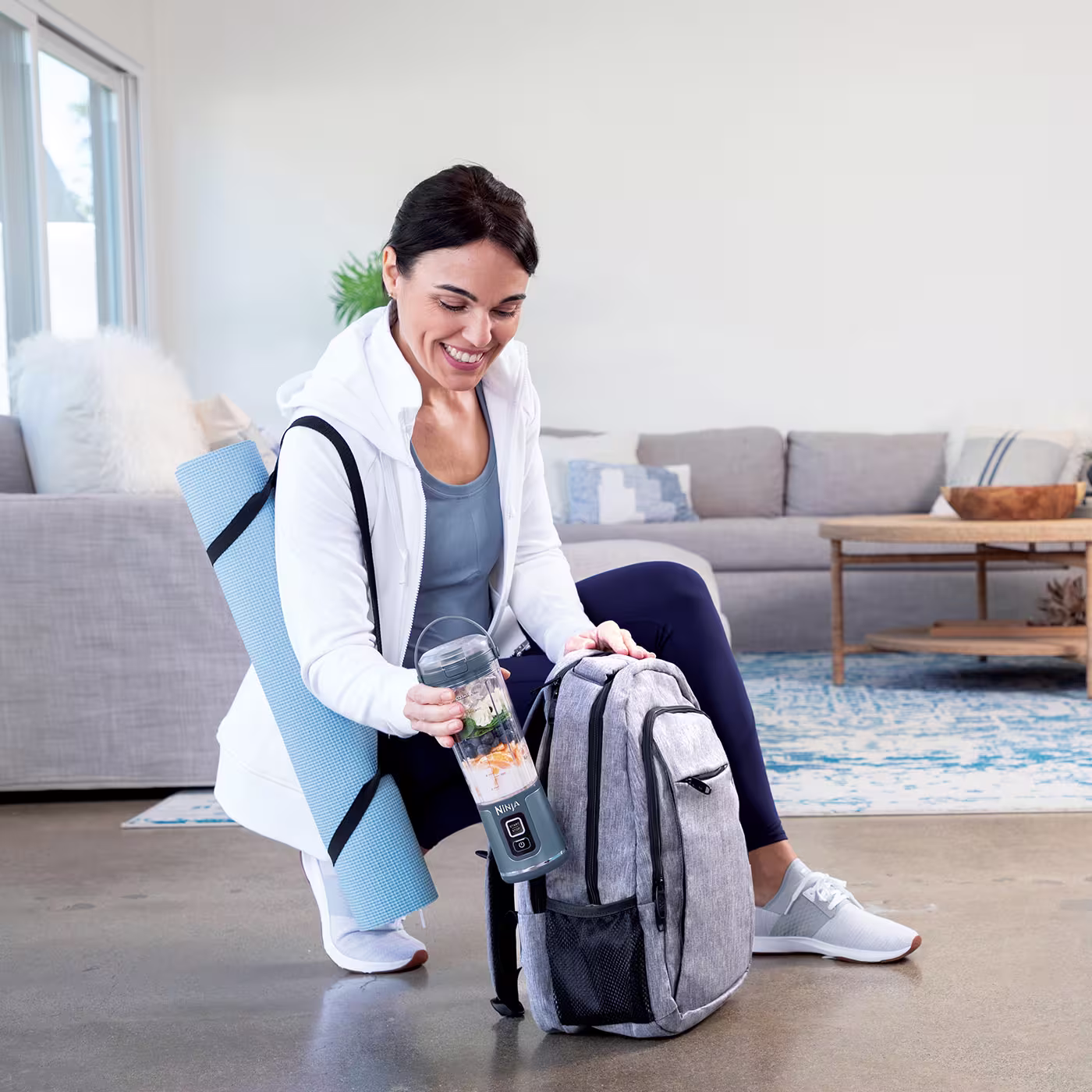 Ninja Blast Cordless Portable Blender – Denim Blue [BC151UKNV]