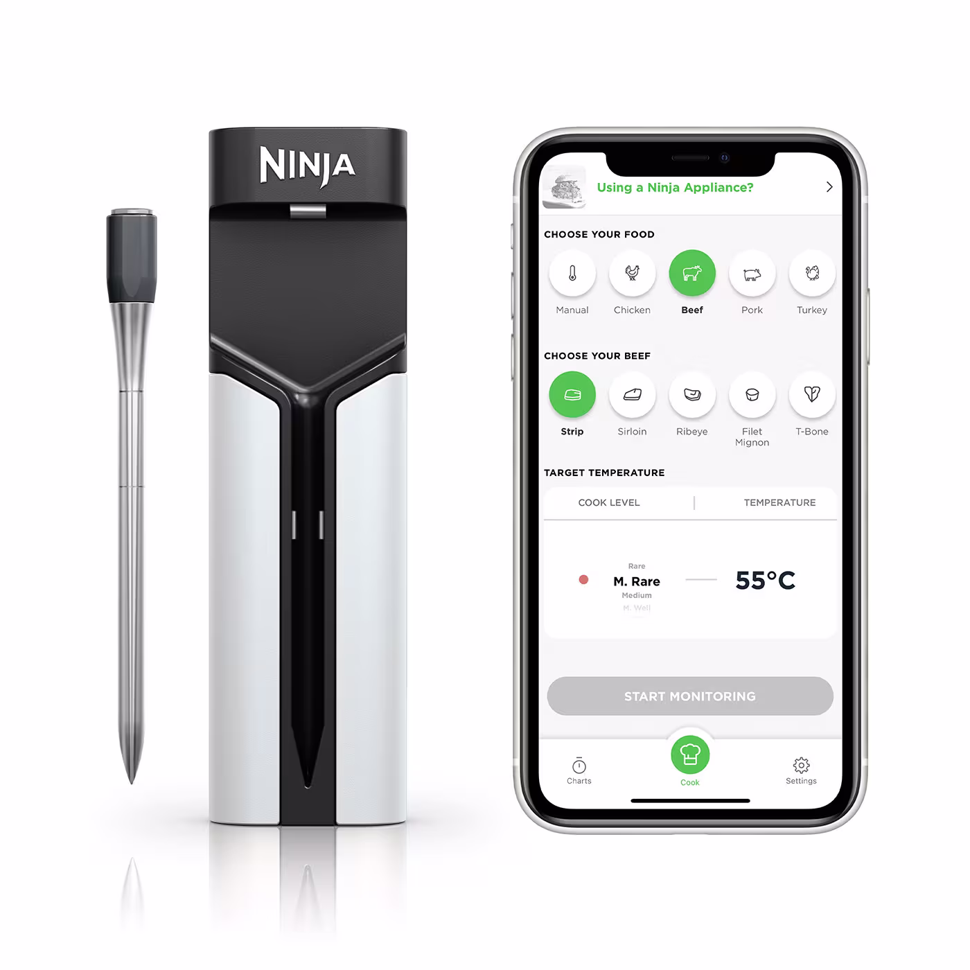 Ninja Outdoor Oven & Thermometer bundle
