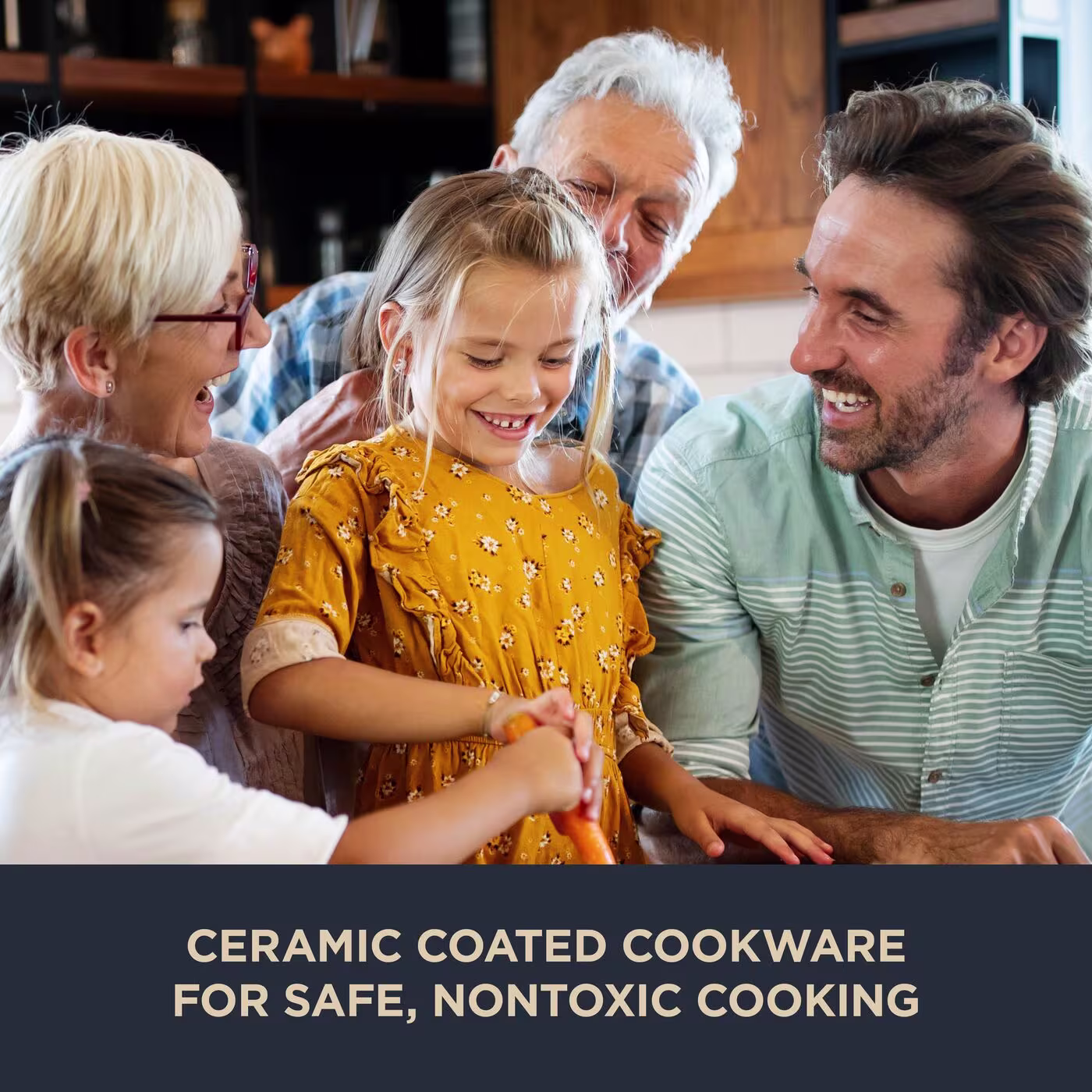 Ninja Ceramic Pro 28cm Wok – Stone