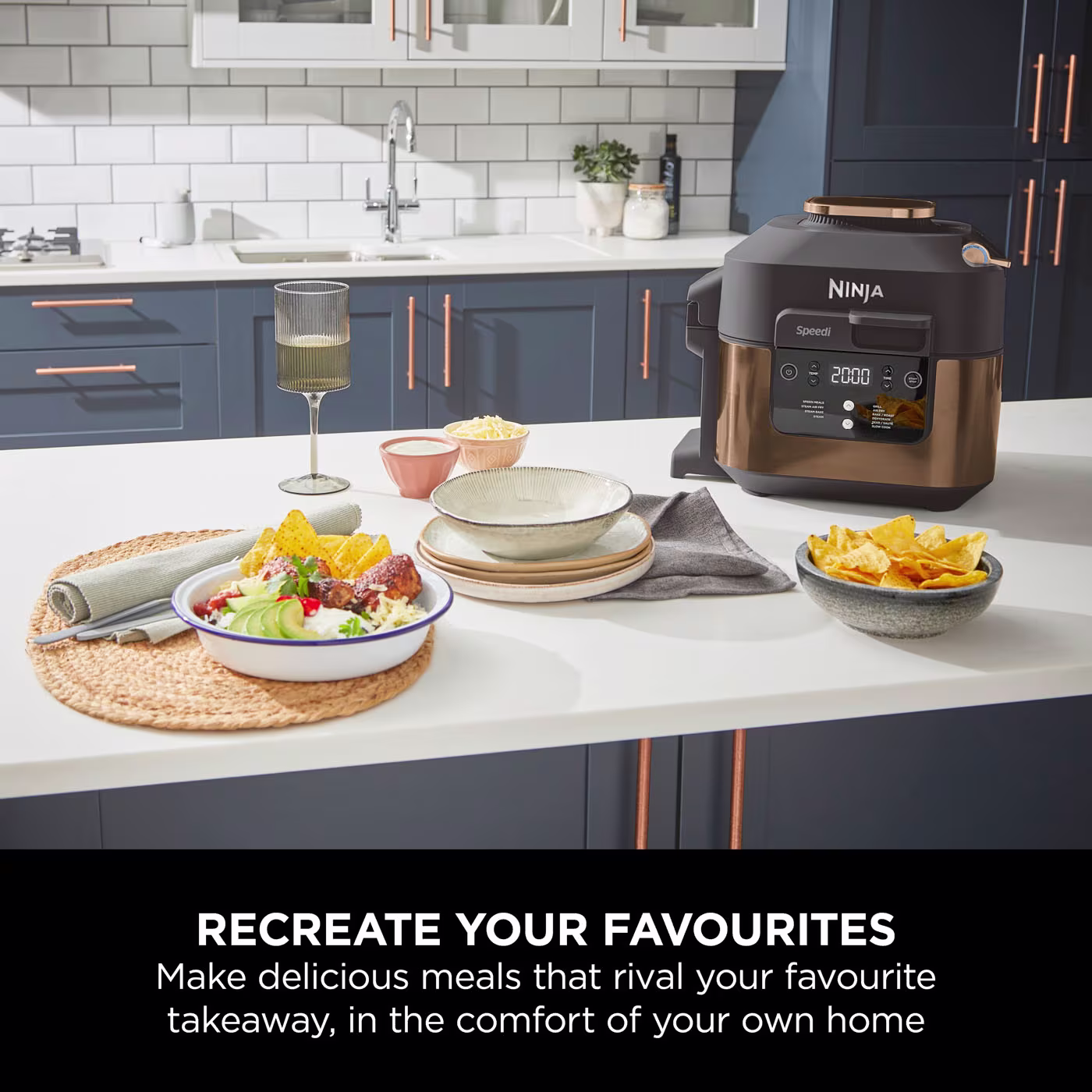 Ninja Speedi 10-in-1 Rapid Cooker and Air Fryer ON400UKCP