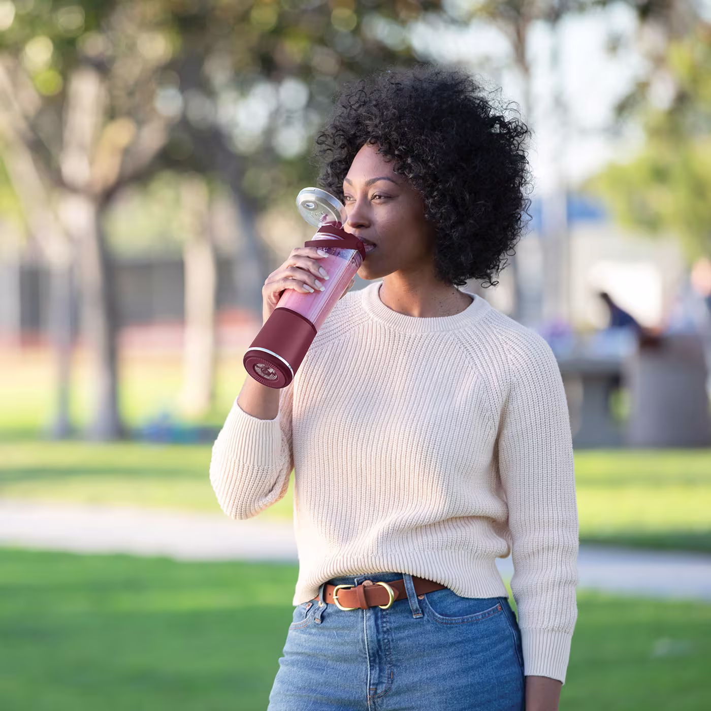 Ninja Blast Cordless Portable Blender – Cranberry [BC151UKCR]