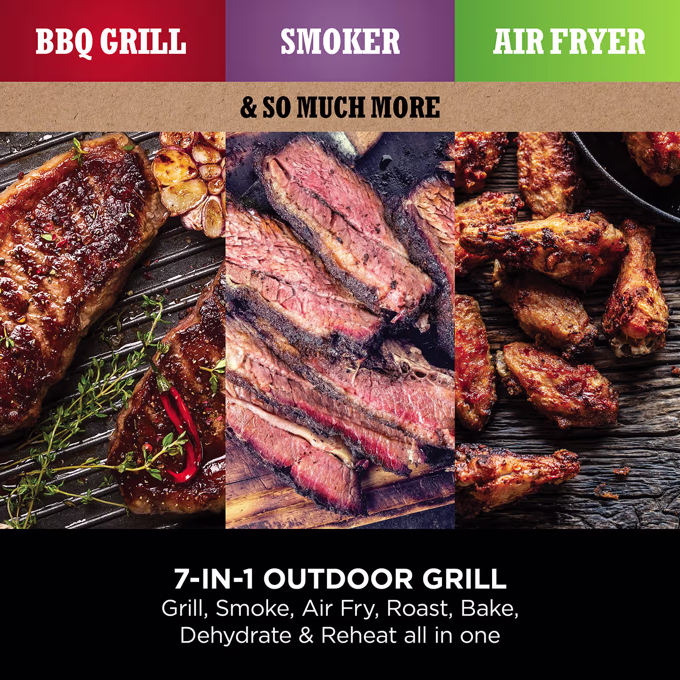 Ninja Woodfire Electric BBQ Grill & Smoker OG701UK