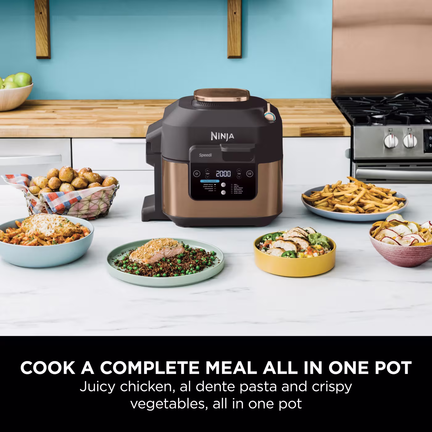 Ninja Speedi 10-in-1 Rapid Cooker and Air Fryer ON400UKCP