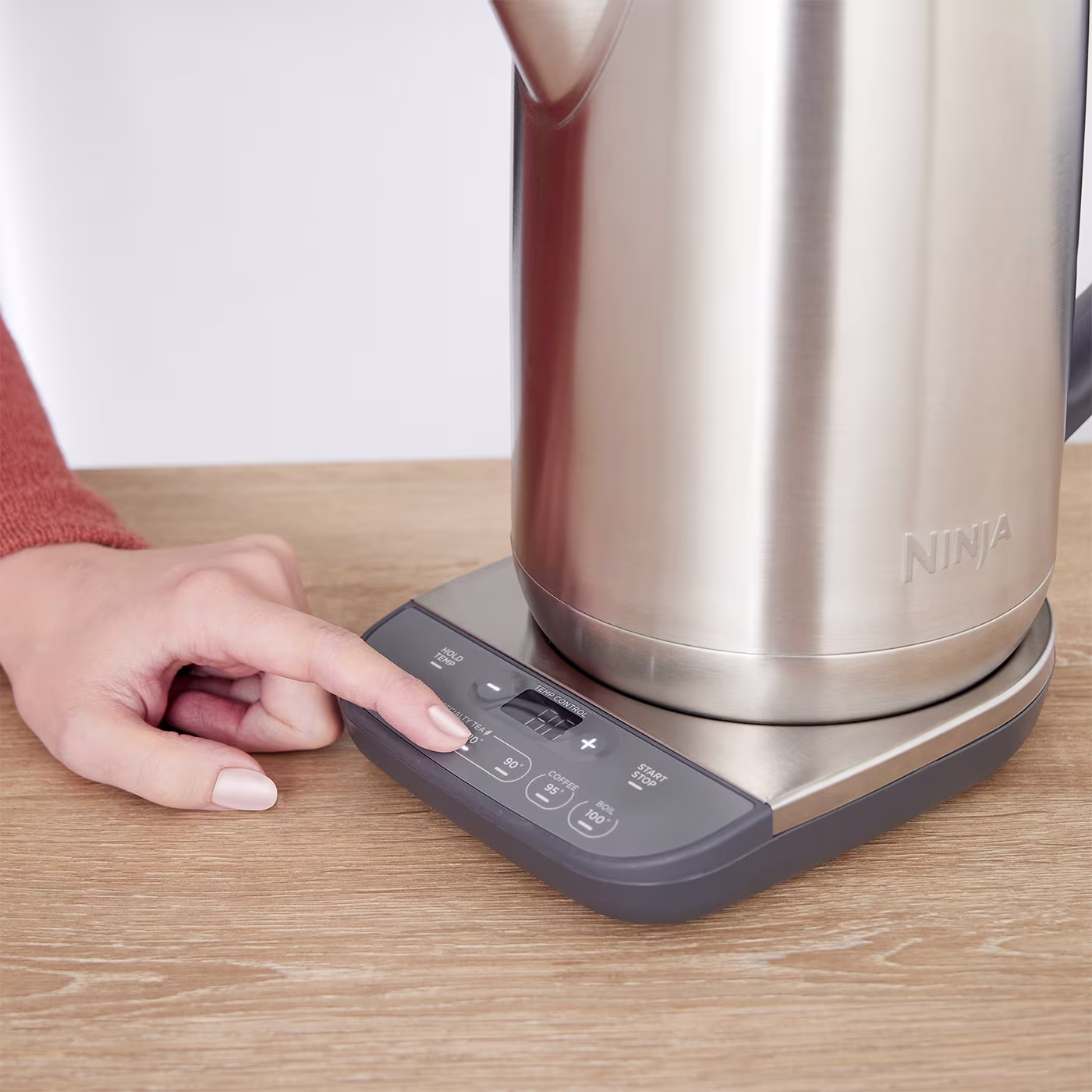 Ninja Stainless Steel Kettle and Toaster Set