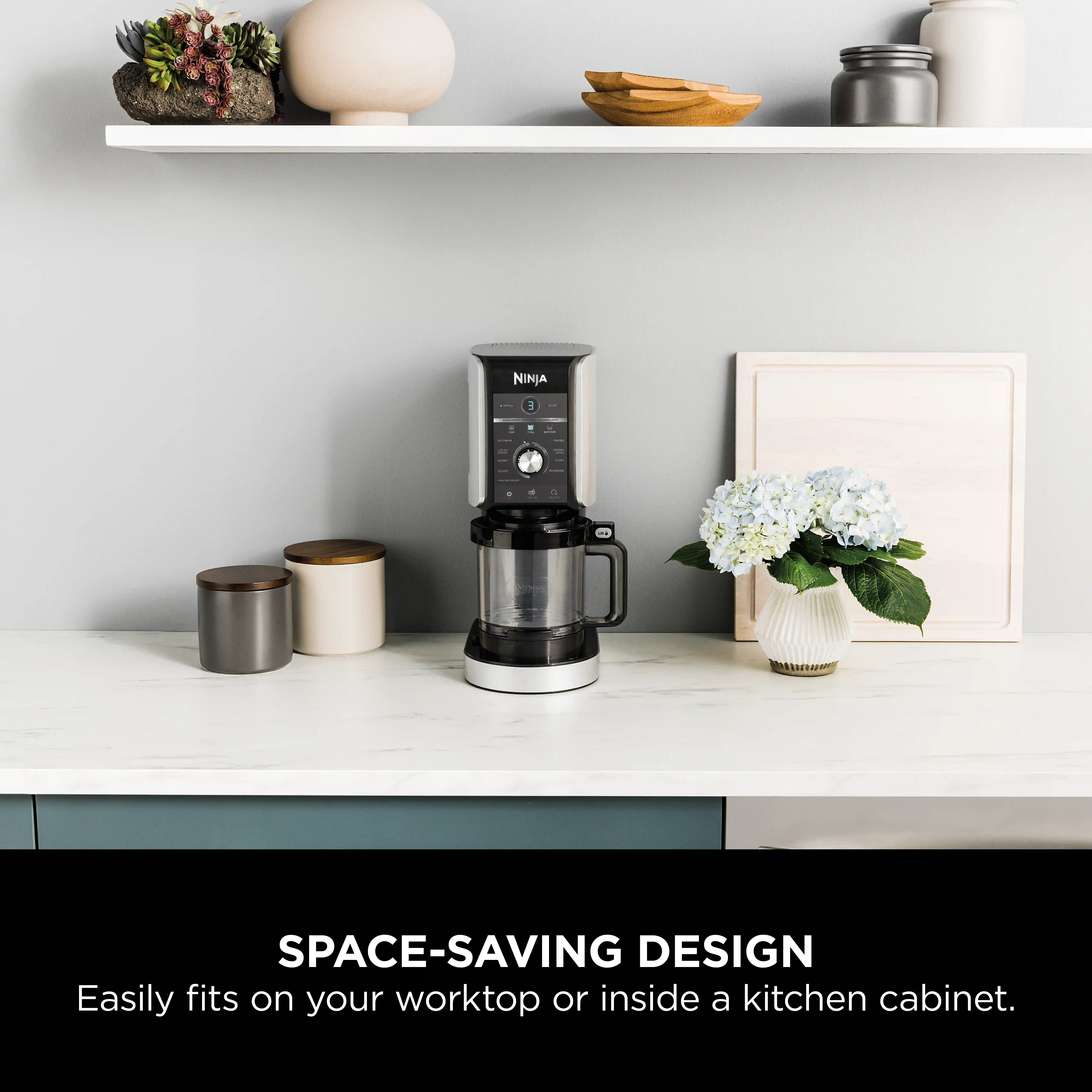 Ninja CREAMi Deluxe 10-in-1 Ice Cream and Frozen Drink Maker (4 Tub Bundle)