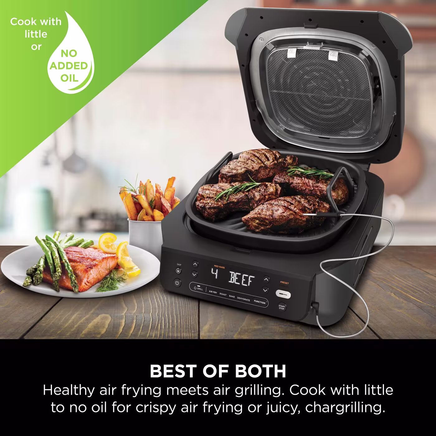Ninja 5-in-1 Grill & Air Fryer EG351UK