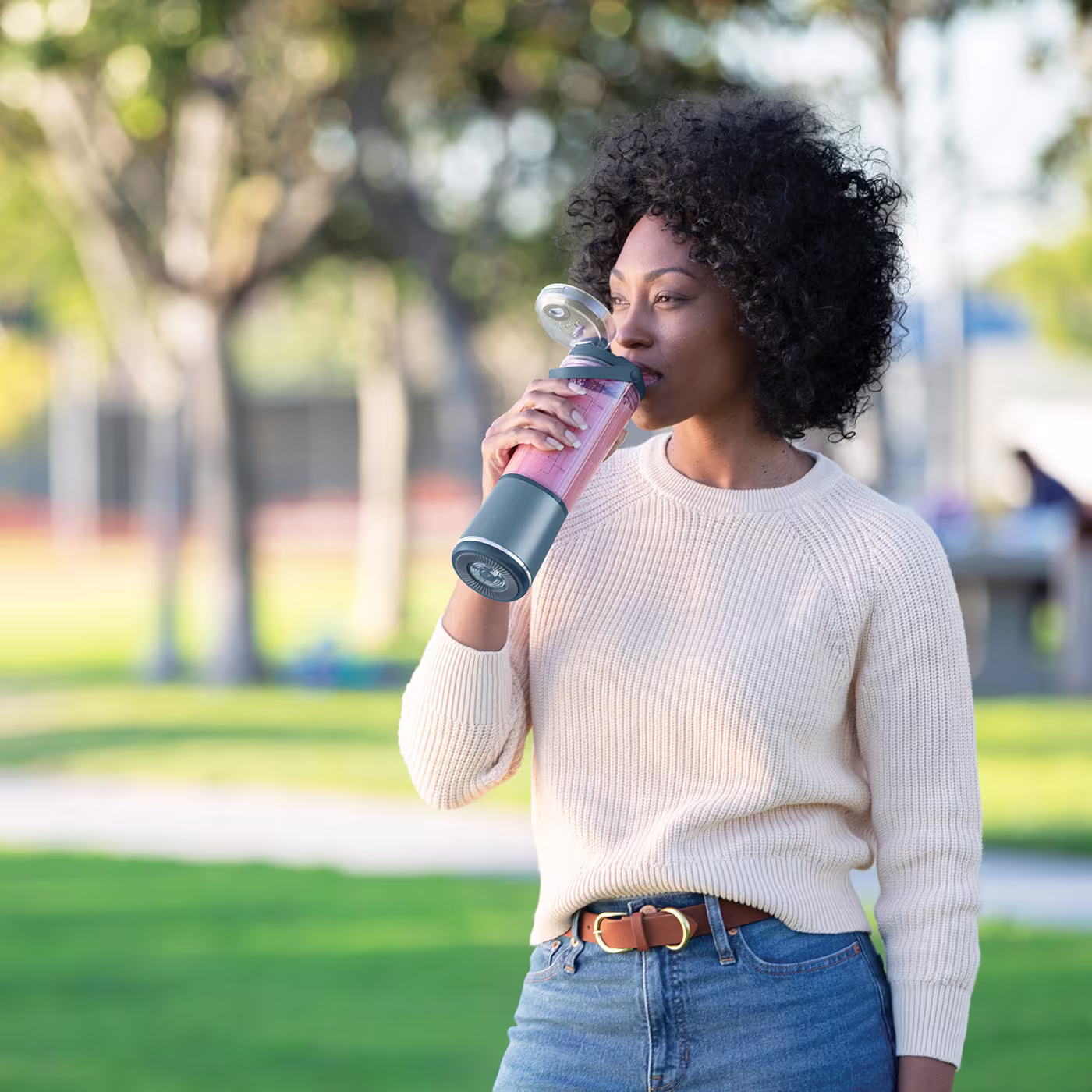Ninja Blast Cordless Portable Blender – Denim Blue [BC151UKNV]