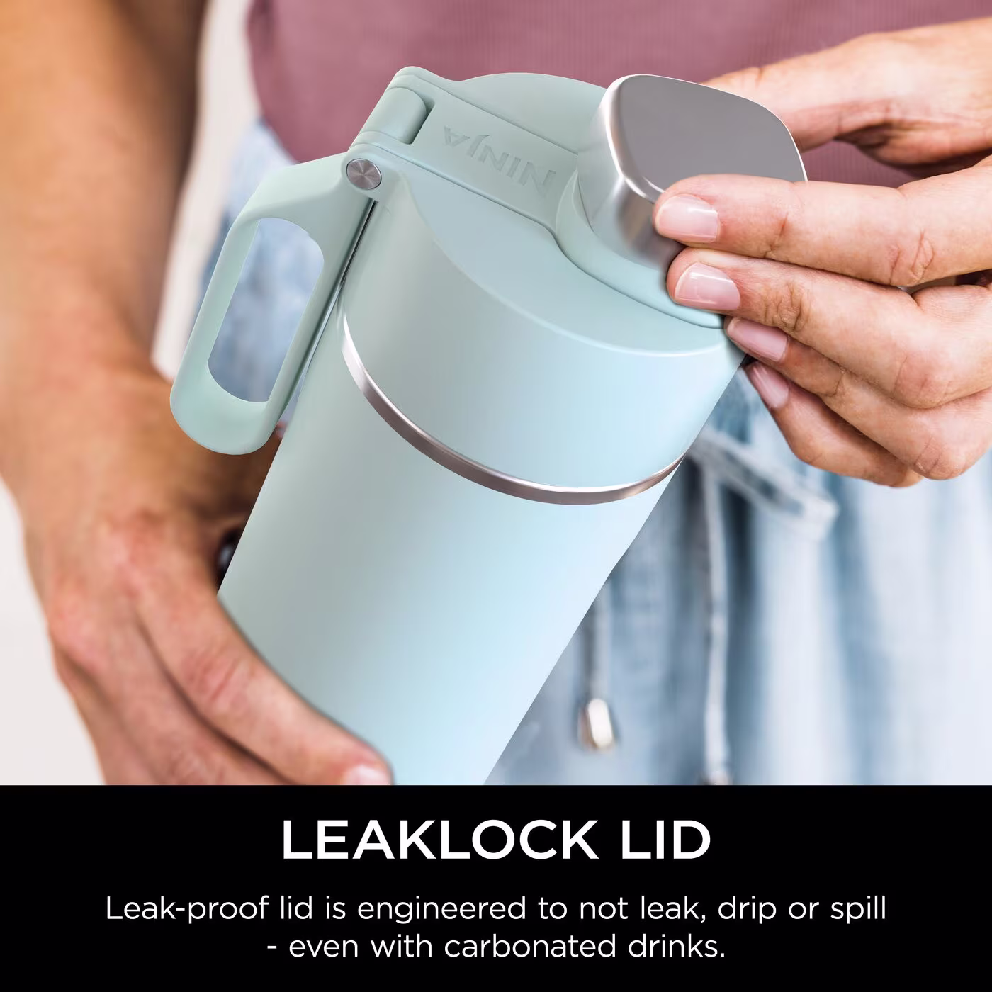 Ninja Thirsti 700 ml Travel Bottle – Mint DW2401EUUKMT