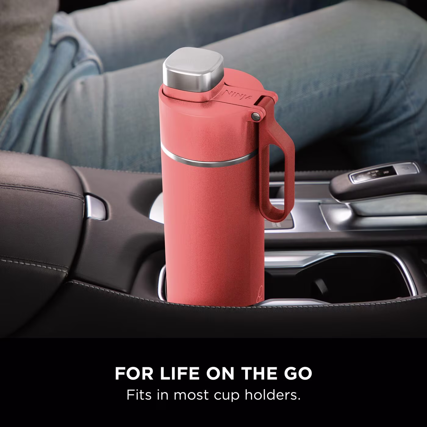 Ninja Thirsti 530 ml Travel Bottle – Coral DW1801EUUKPE