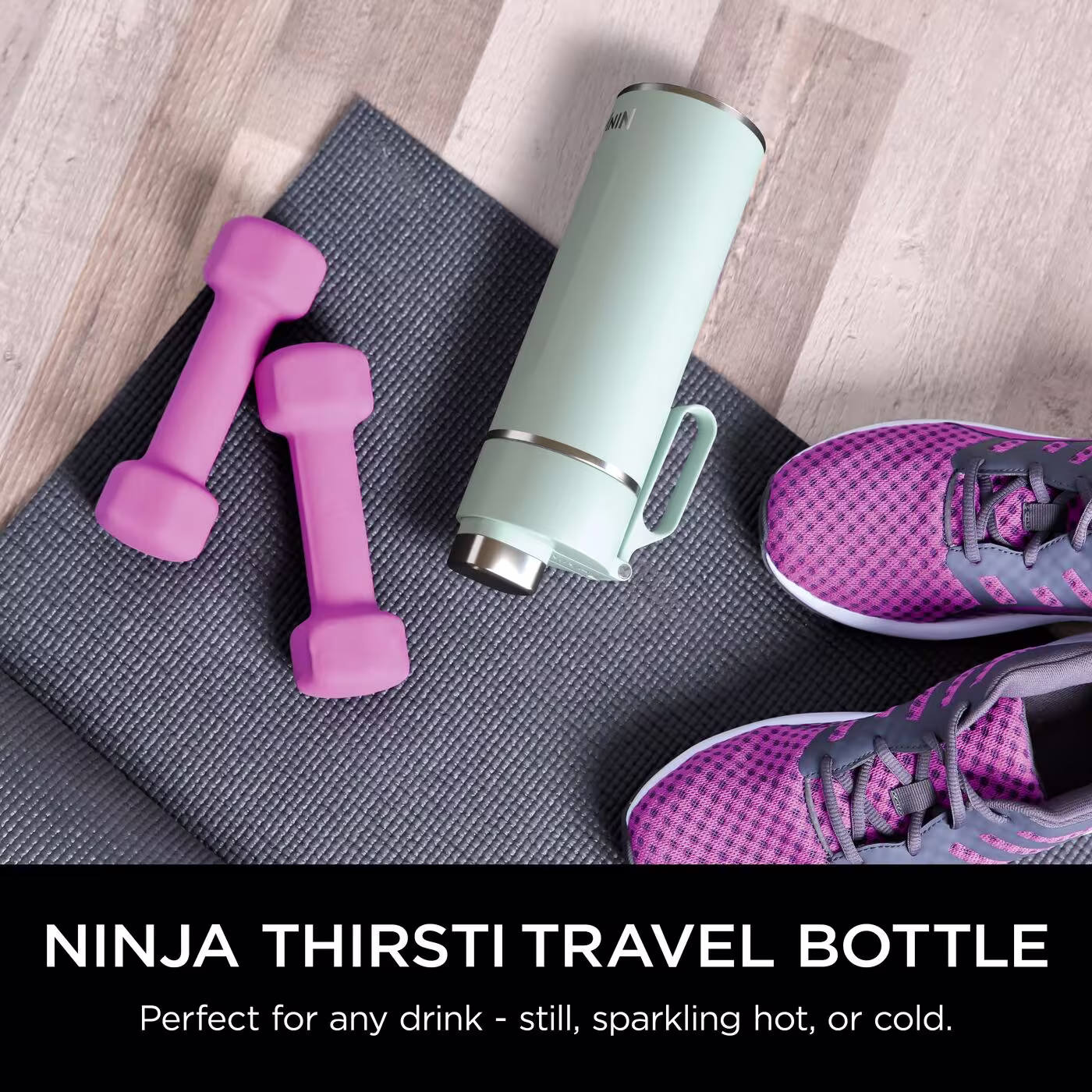 Ninja Thirsti 530 ml Travel Bottle – Mint DW1801EUUKMT