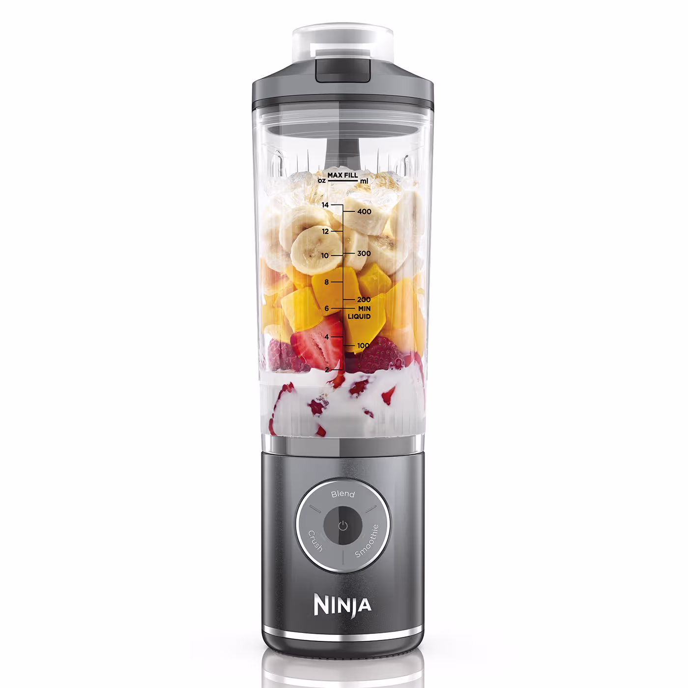 Ninja Blast Max Portable Blender - Cool Grey BC251UKGY