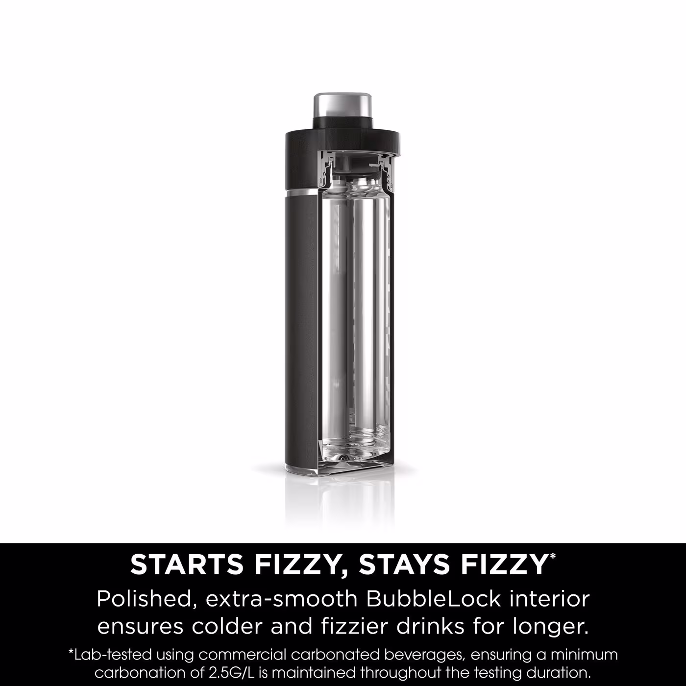 Ninja Thirsti 530 ml Travel Bottle – Black DW1801EUUKBK