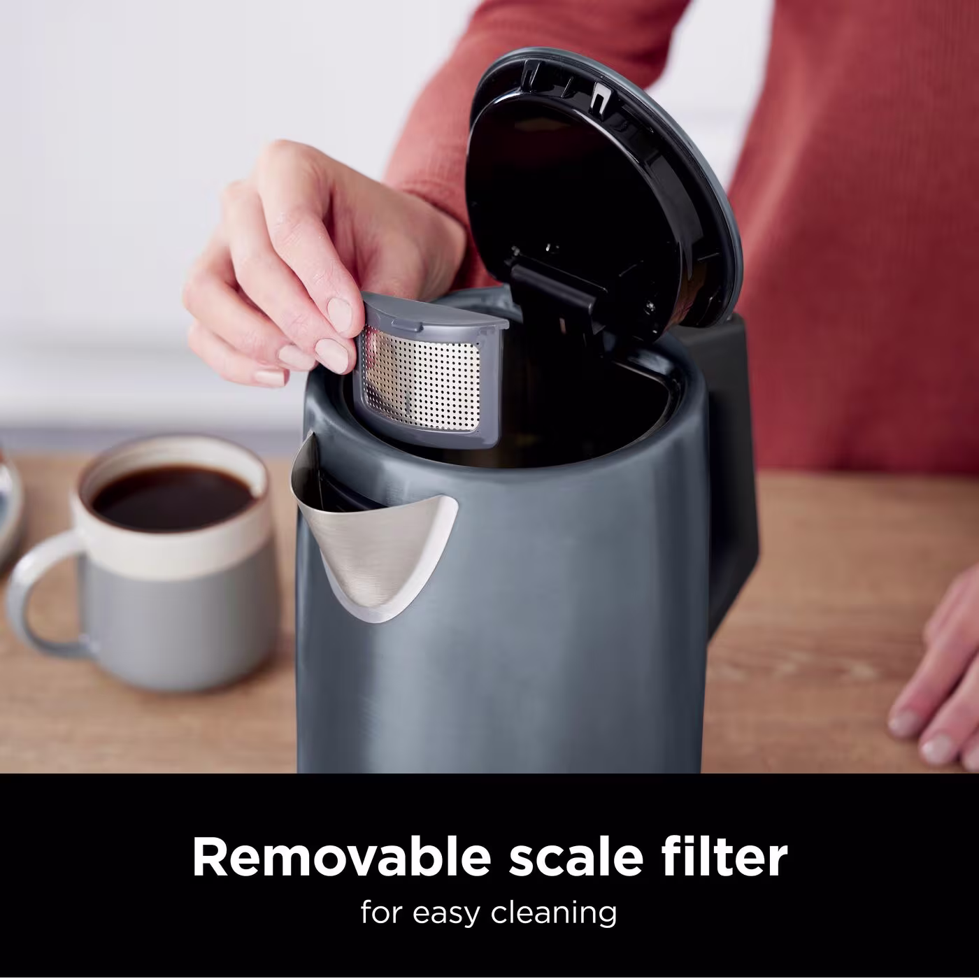 Ninja Cyber Space Perfect Temperature Kettle, Rapid Boil – KT201UKCYD