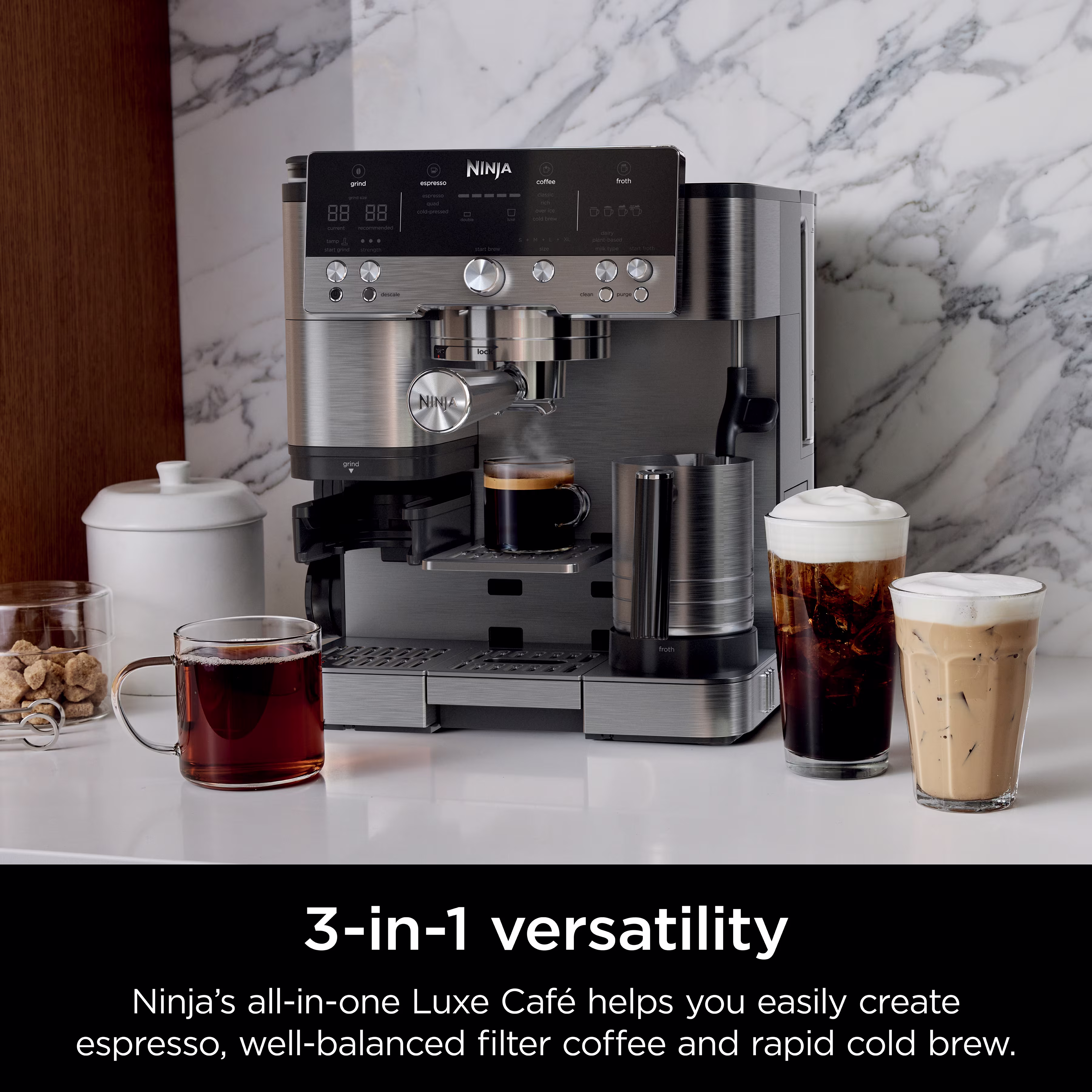 Ninja Luxe Café Premier Espresso Machine ES601UK