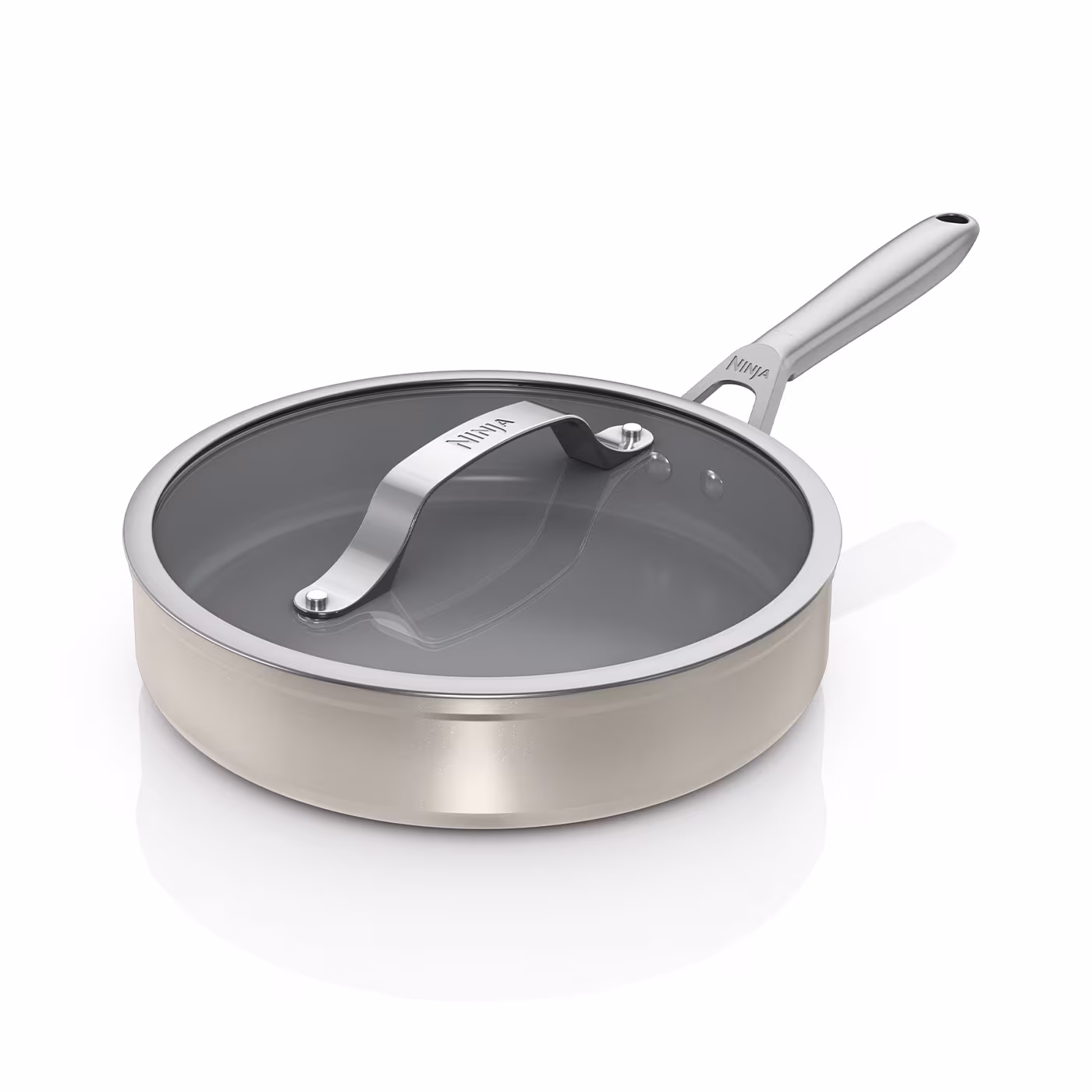 Ninja Ceramic Pro 26cm Sauté Pan – Stone