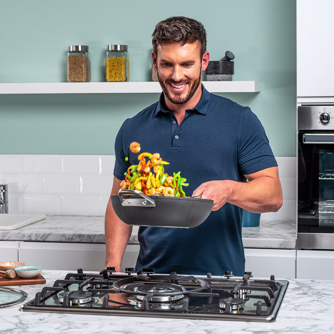 Ninja ZEROSTICK 28cm Wok with Lid C30928UK