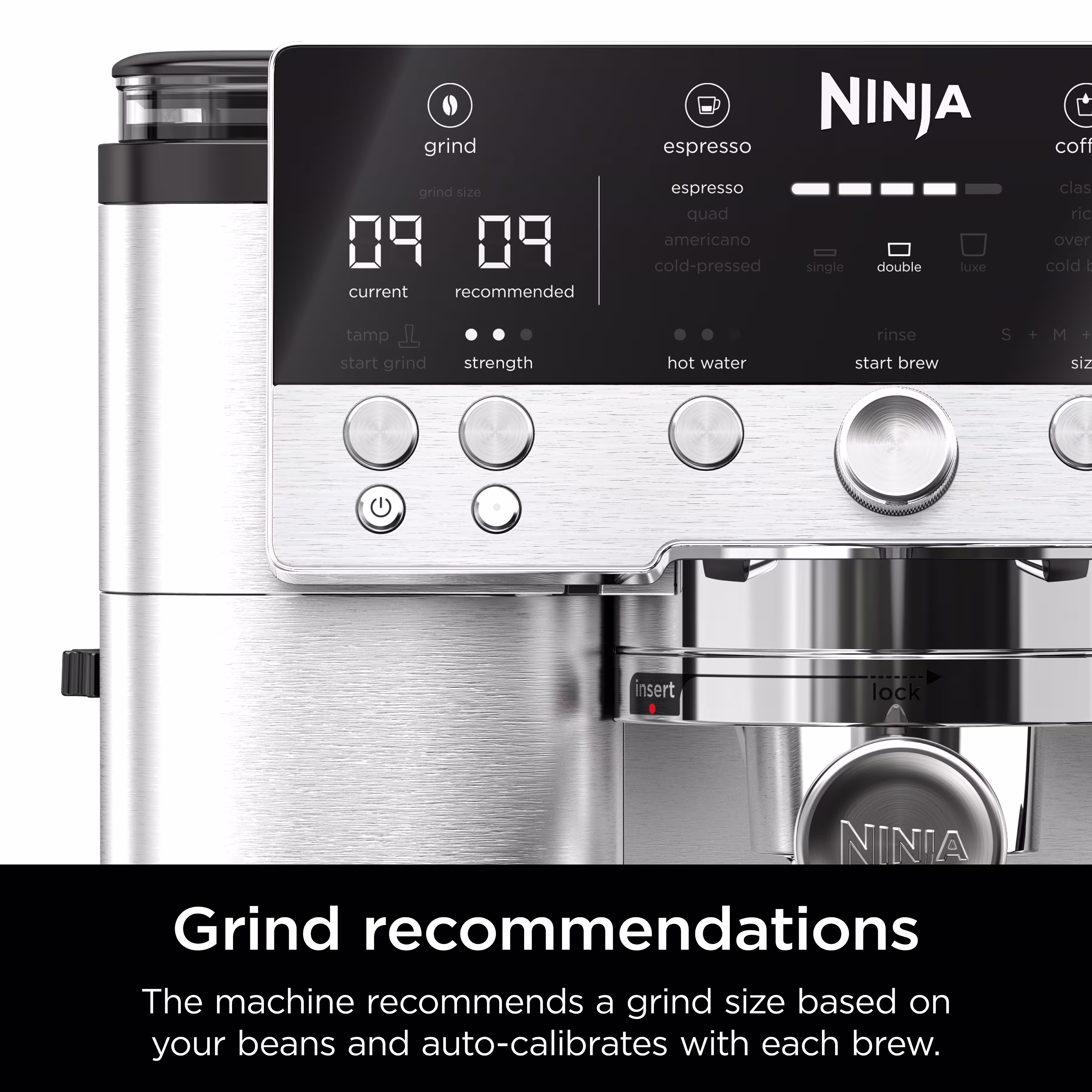 Ninja Luxe Café Premier Espresso Machine ES601UK