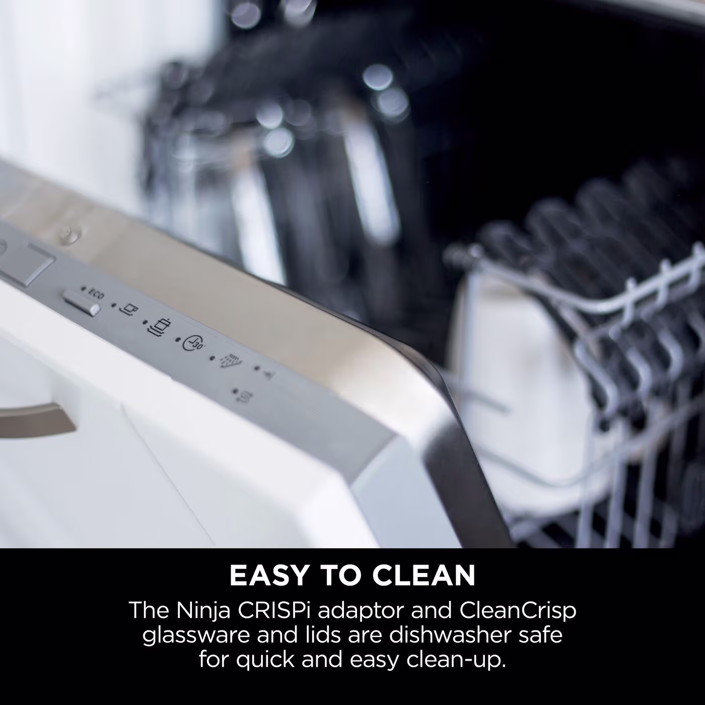 Ninja CRISPi 4-in-1 Portable Glass Air Fryer - Pink FN101UKPK