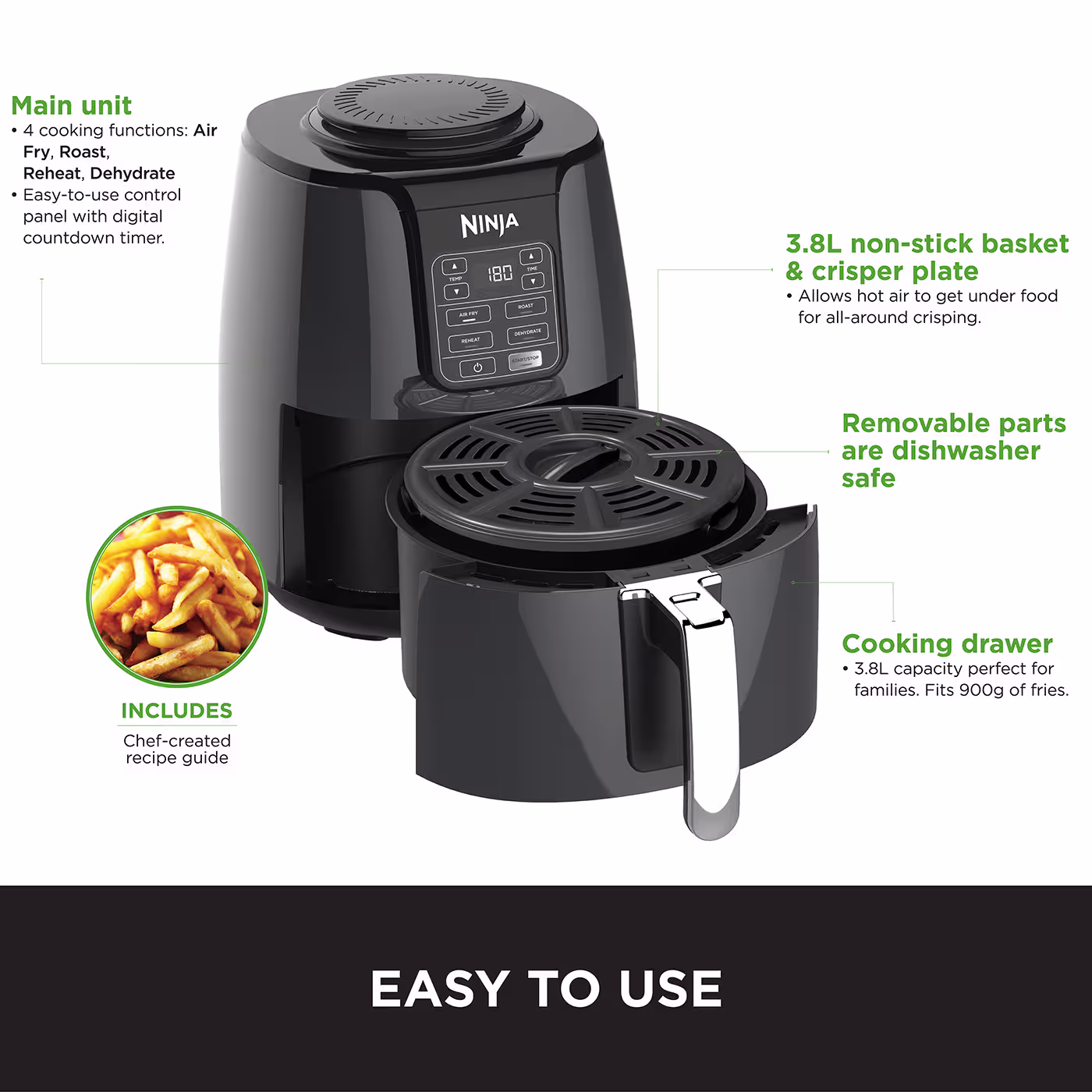 Ninja Air Fryer AF100UK