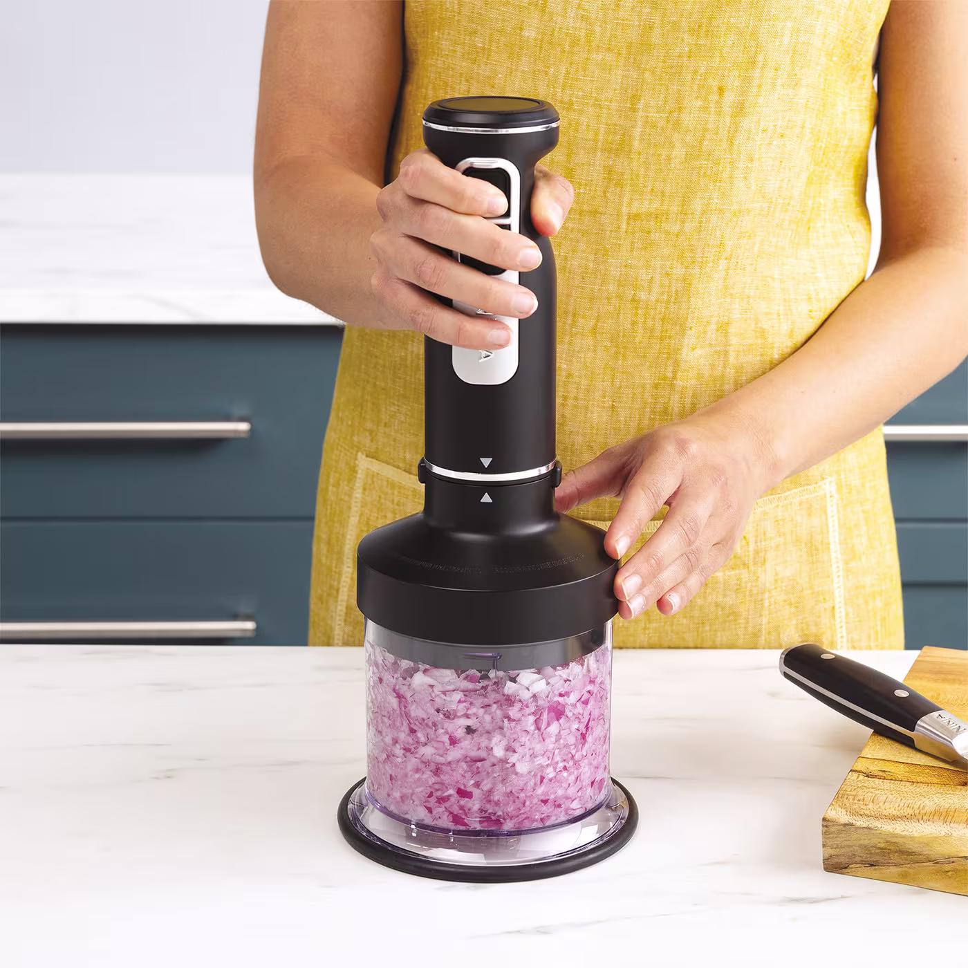 Ninja Foodi 3-in-1 Hand Blender, Mixer & Chopper CI100UK