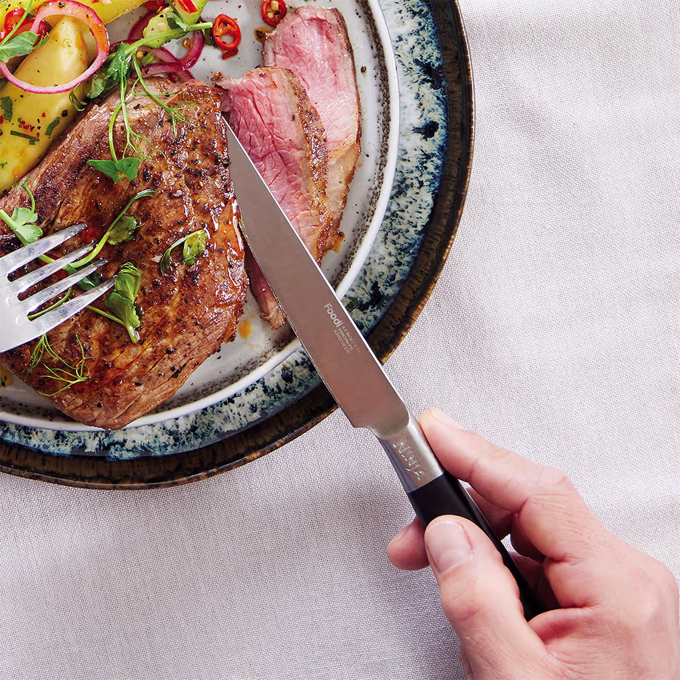 Ninja Foodi StaySharp Steak Knives – 6-Piece Set [K32106UK]