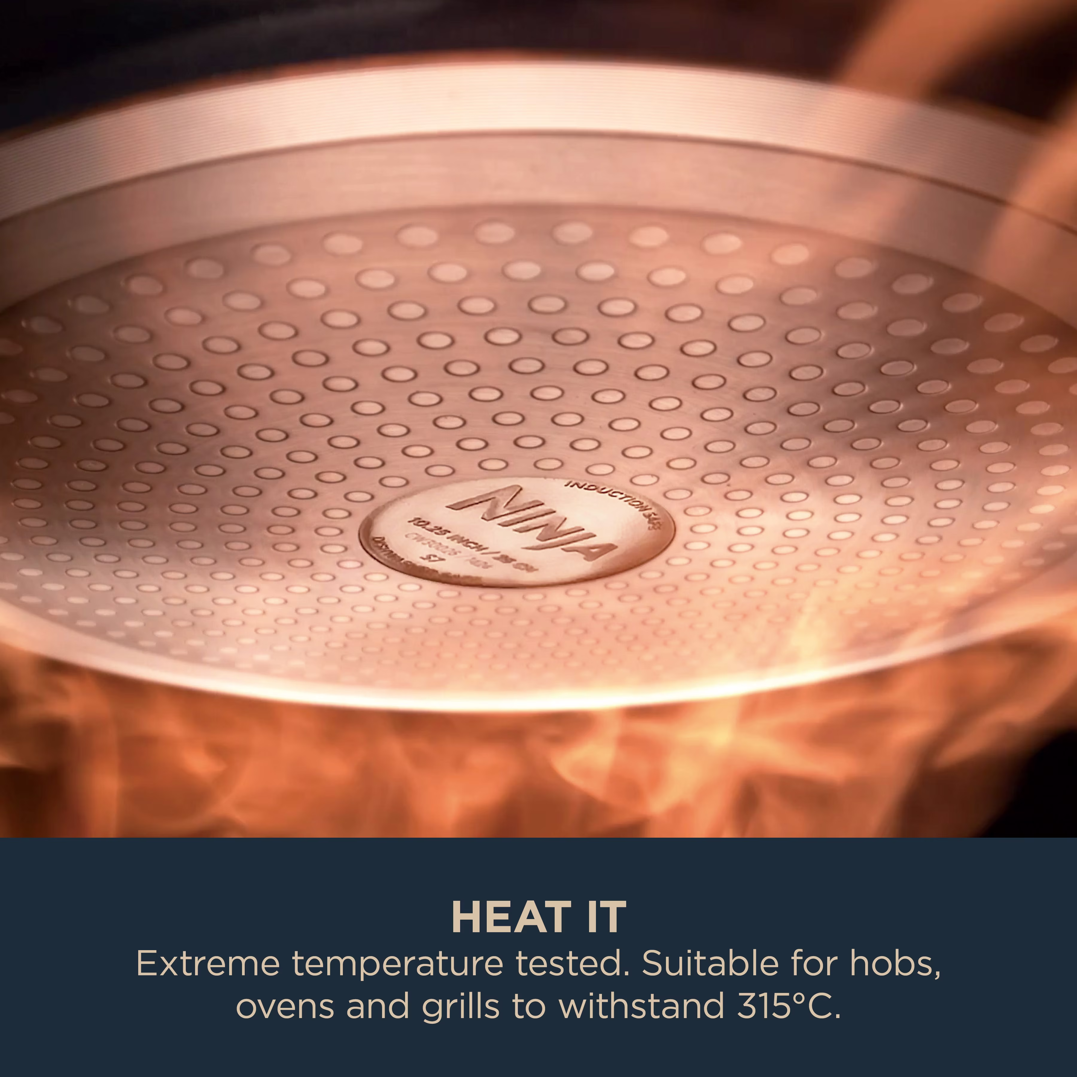 ZEROSTICK Ceramic Pro - 28cm Wok - Midnight Blue