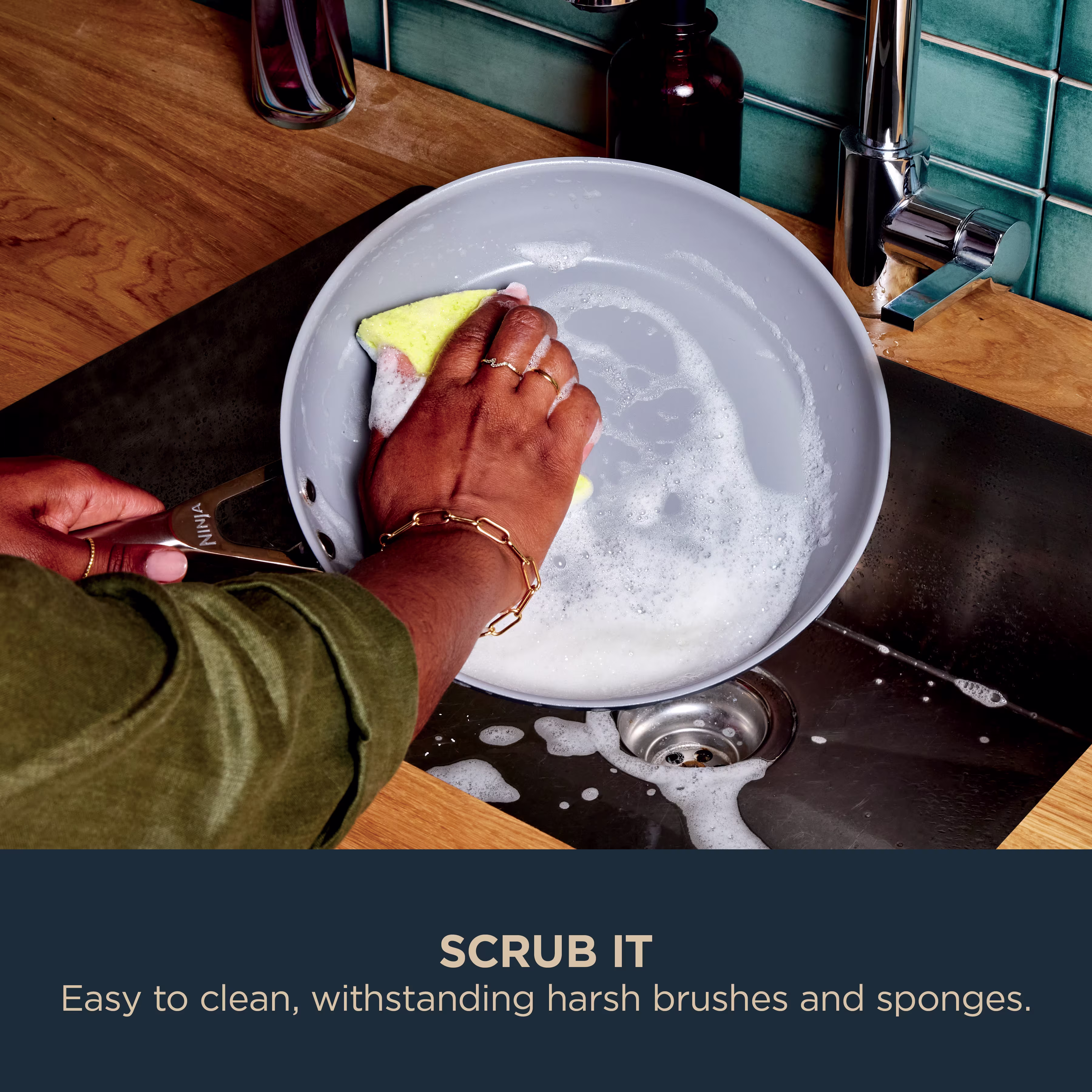 ZEROSTICK Ceramic Pro -  26cm Sauté Pan  - Midnight Blue