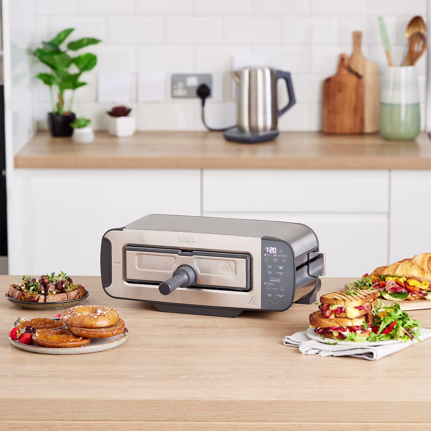 Ninja Stainless Steel Kettle and Toaster Set