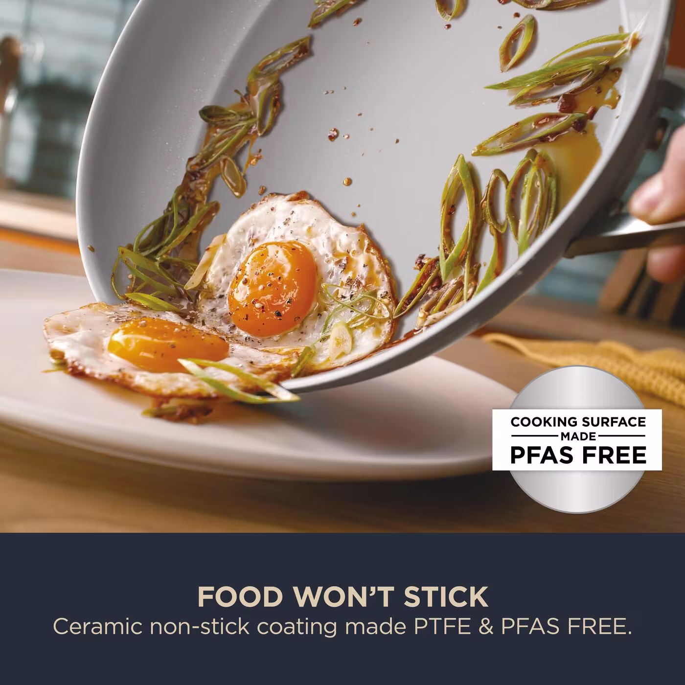 Ninja Ceramic Pro 5-Piece Pan Set – Stone