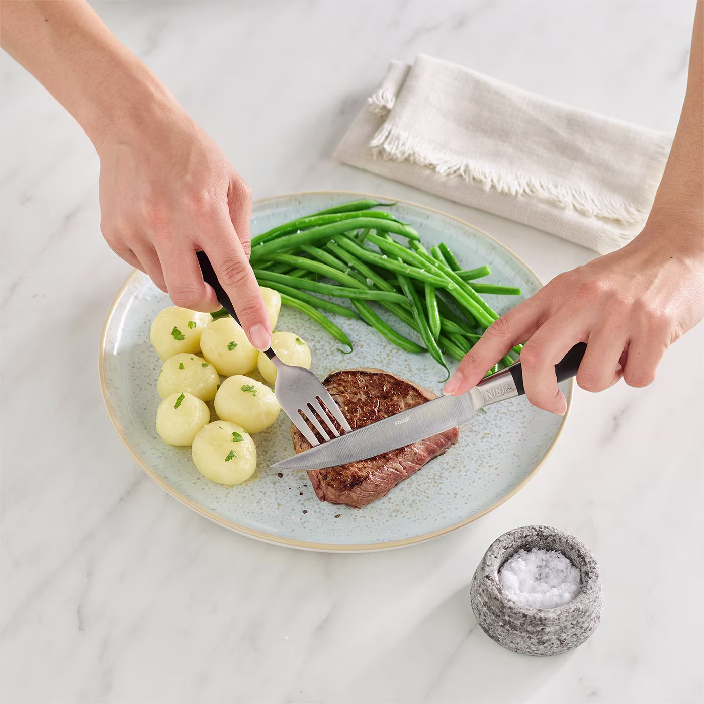 Ninja Foodi StaySharp Steak Knives – 6-Piece Set [K32106UK]