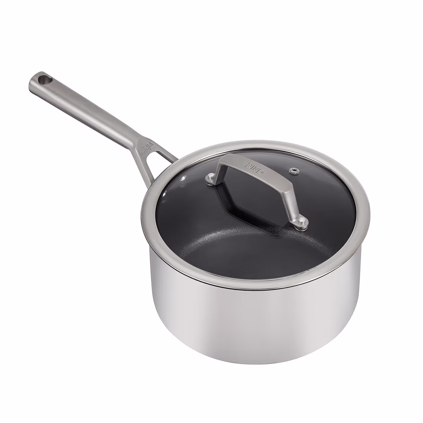 Ninja ZEROSTICK Stainless Steel 3-Piece Pan Set - C63000UK