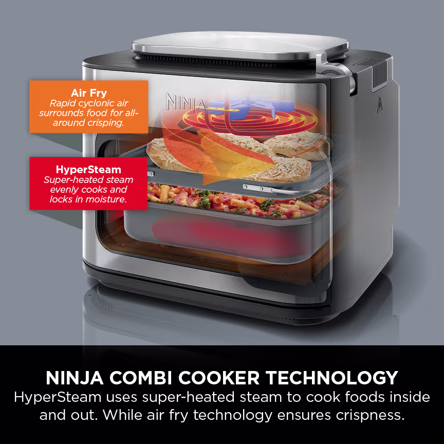Ninja Combi 12-in-1 Multi-Cooker, Oven & Air Fryer SFP700UK