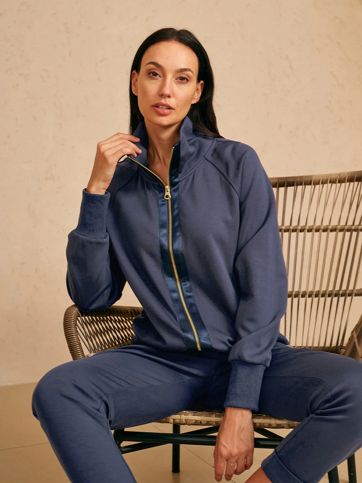 UltraSoft Long Sleeve Trimmed Jacket