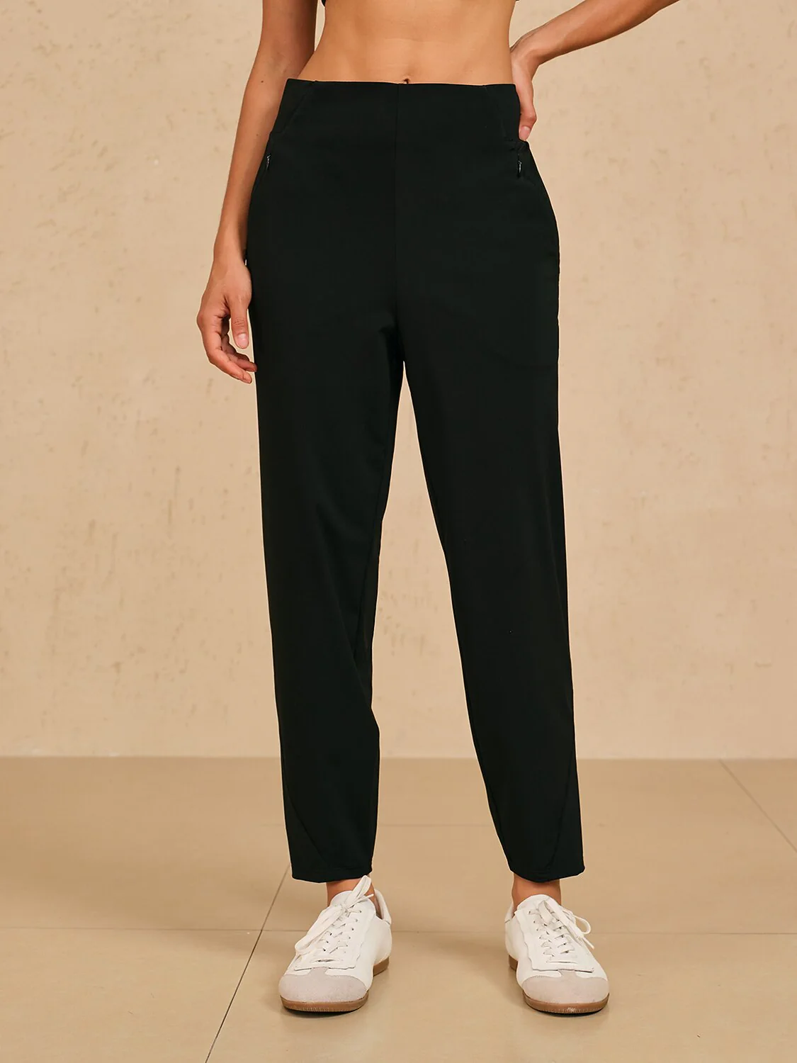 More Than Basic 38 Inch Performance Ankle Pants