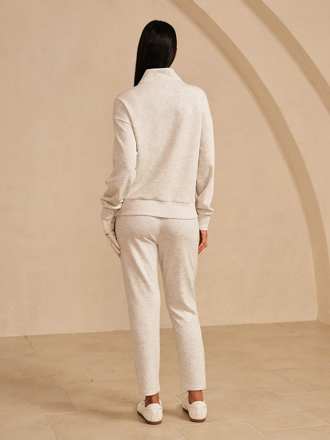 UltraSoft Long Sleeve Quarterzip Sweatshirt