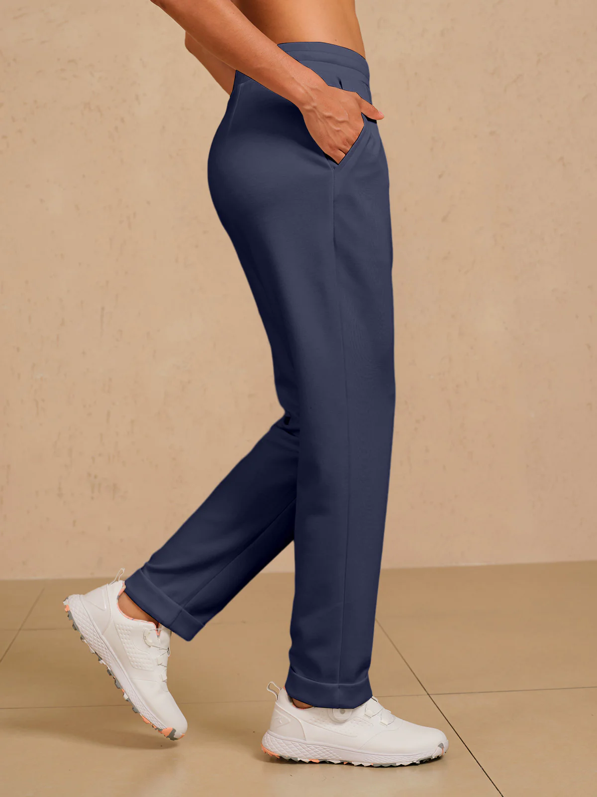 UltraSoft Stretch Hidden Drawstring Cuff Pants