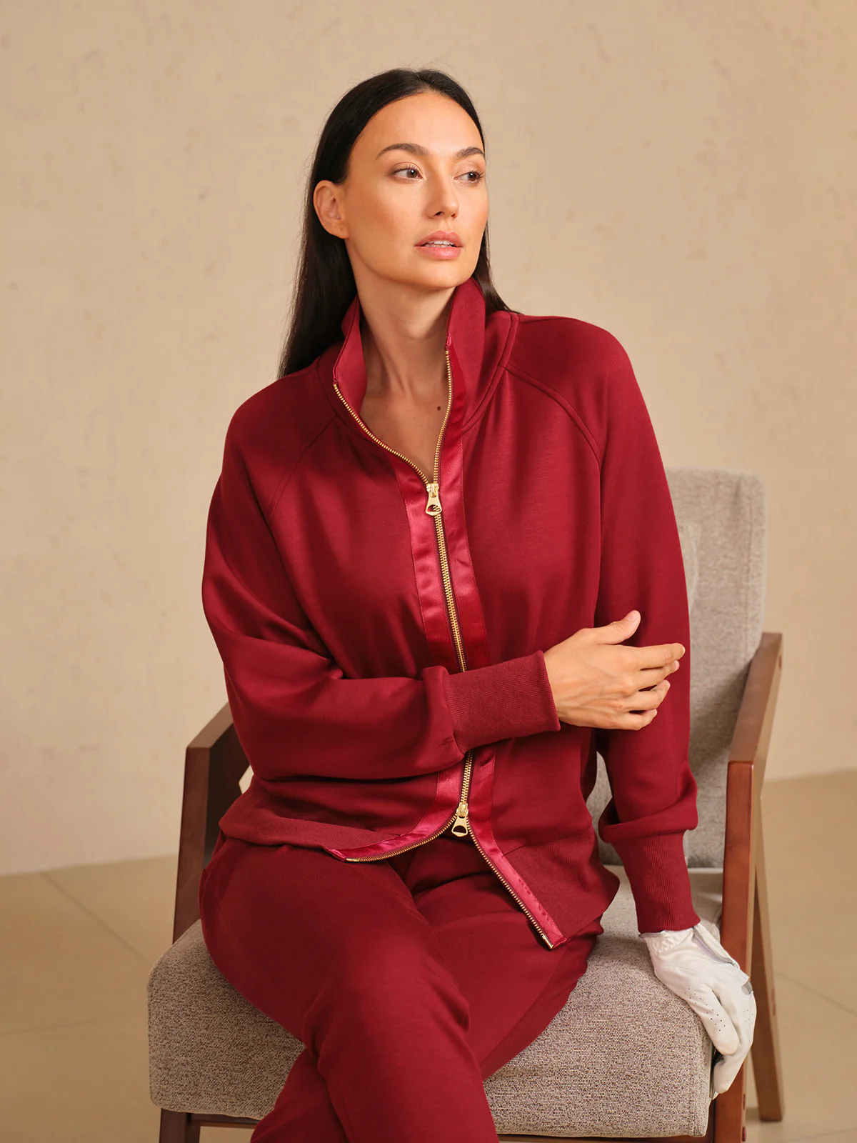 UltraSoft Long Sleeve Trimmed Jacket