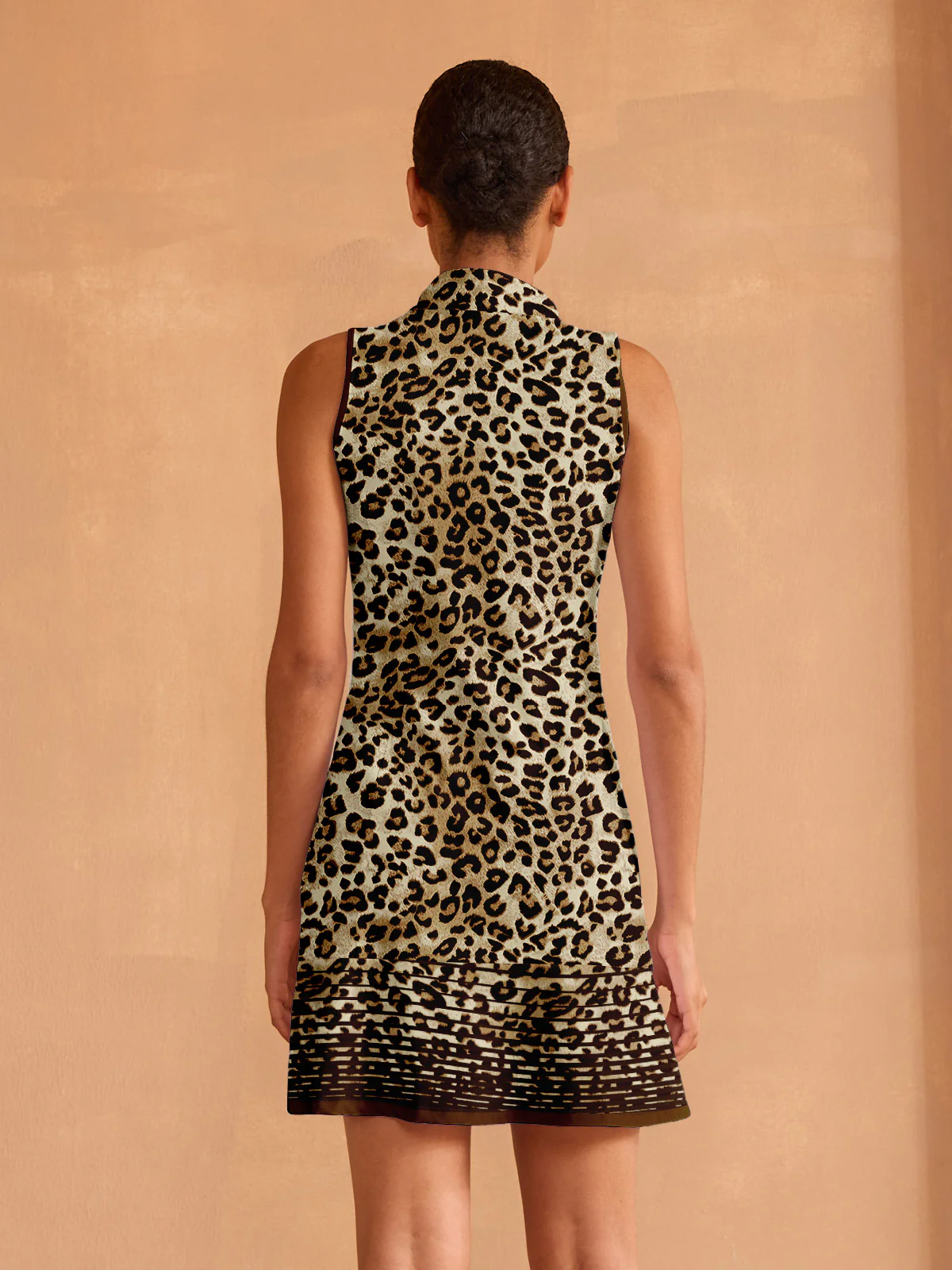 Wildlife Party Ruffle 35.5 Inch Dress For Golf Pickleball & Tennis