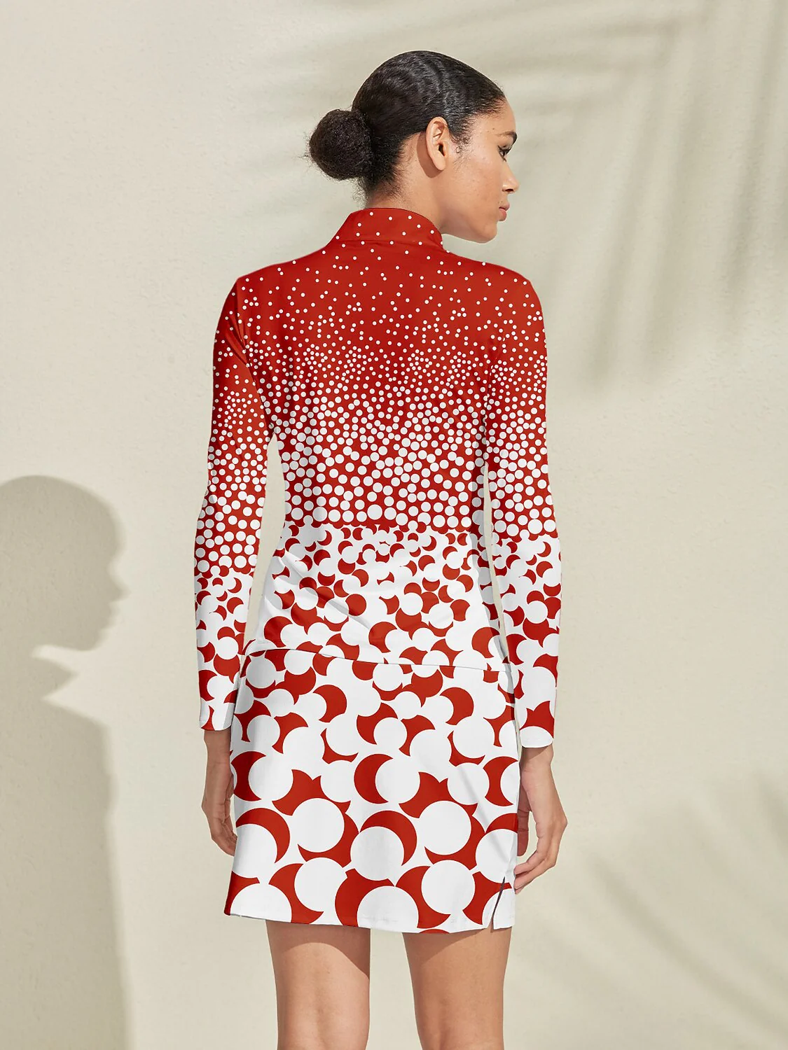 Hyper-prep Silky Golf Shirt Quarterzip UPF50+