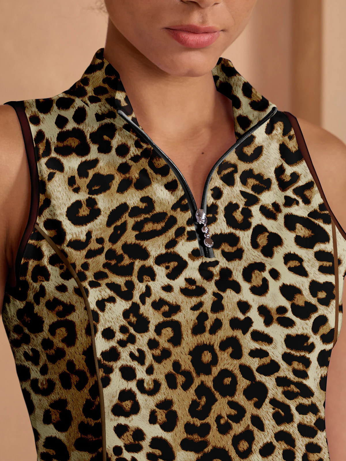 Wildlife Party Ruffle 35.5 Inch Dress For Golf Pickleball & Tennis