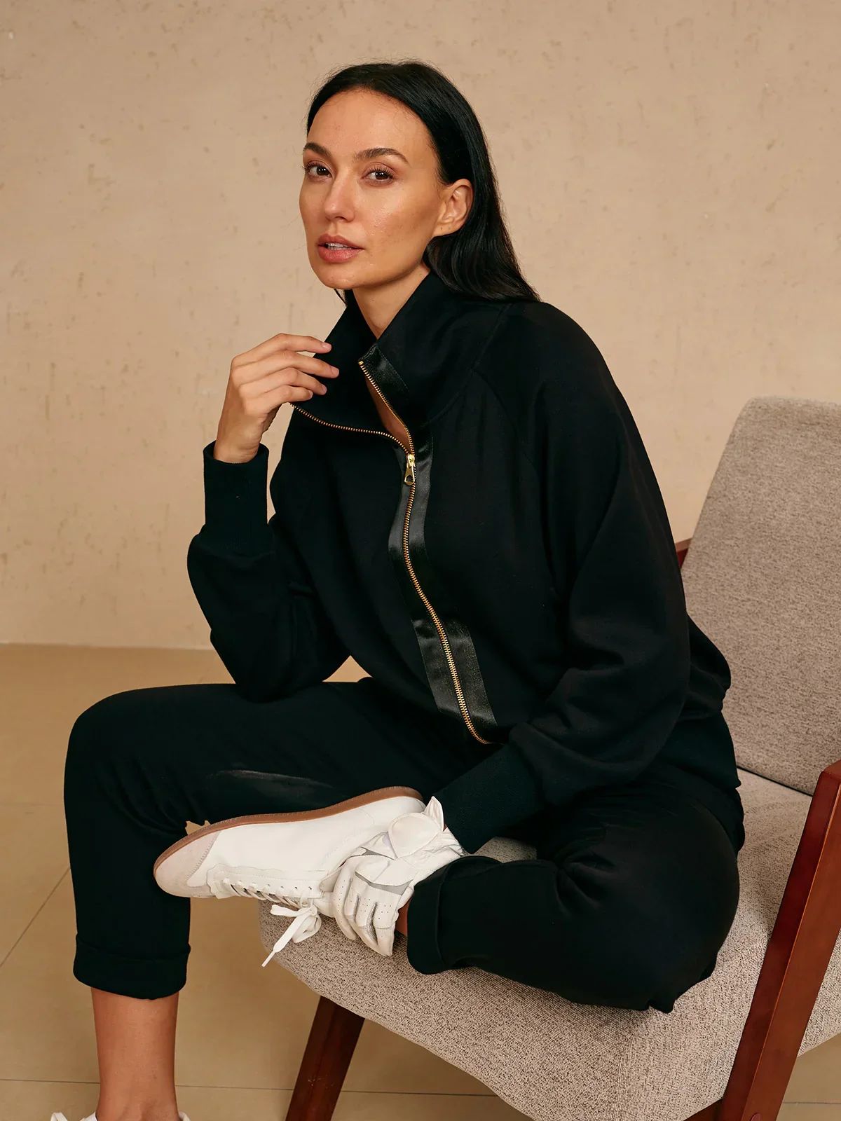 UltraSoft Long Sleeve Trimmed Jacket