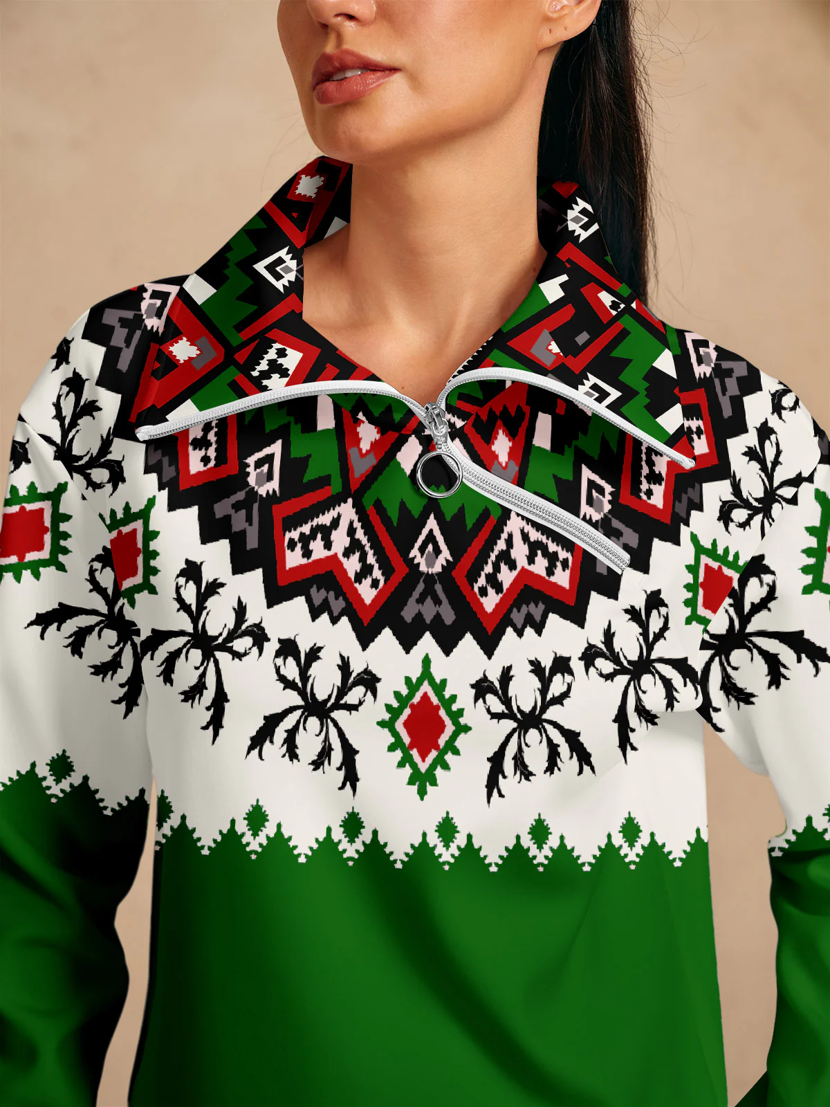 Bold Baroque Golf Sweatshirt