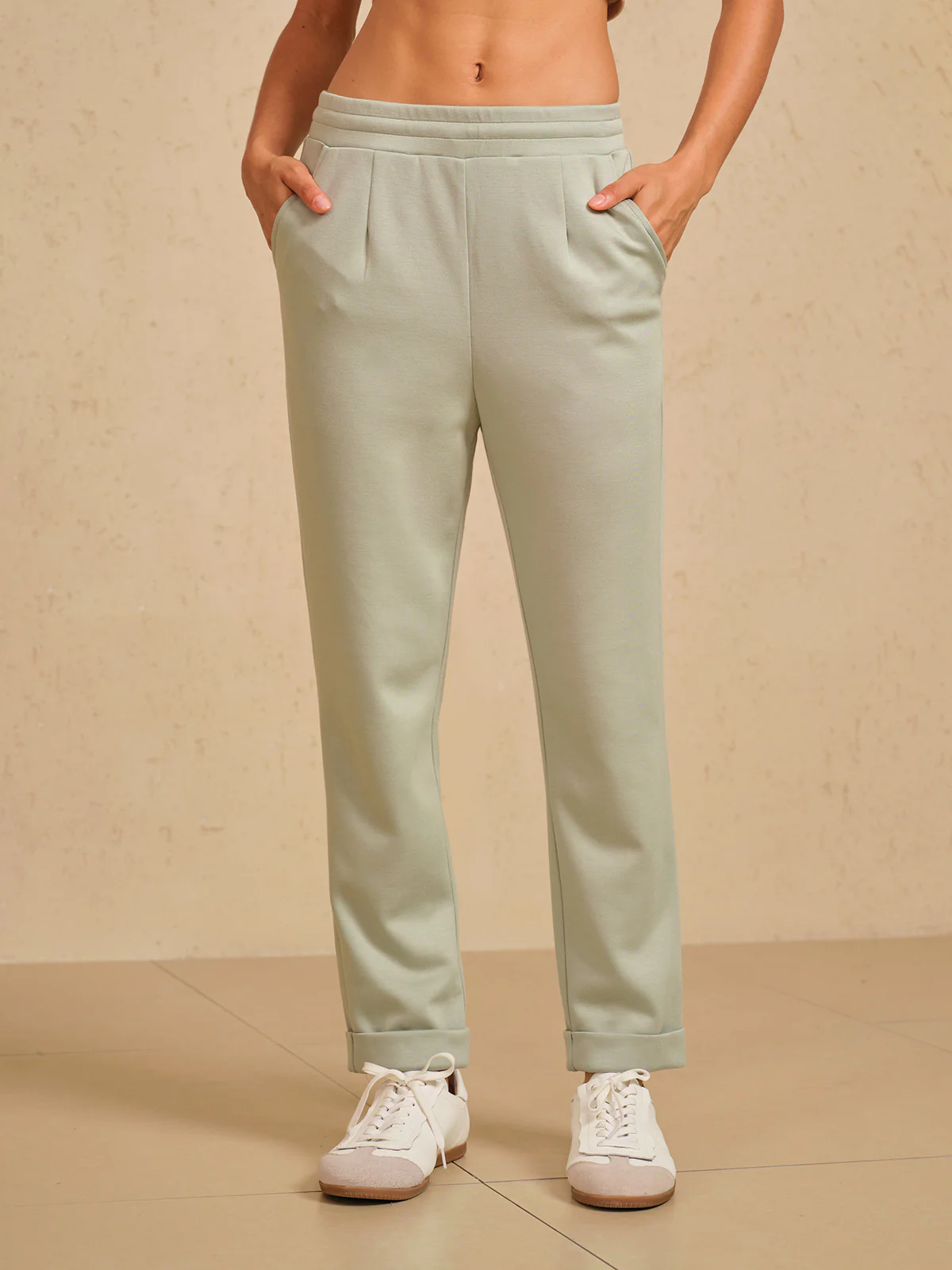 UltraSoft Stretch Hidden Drawstring Cuff Pants