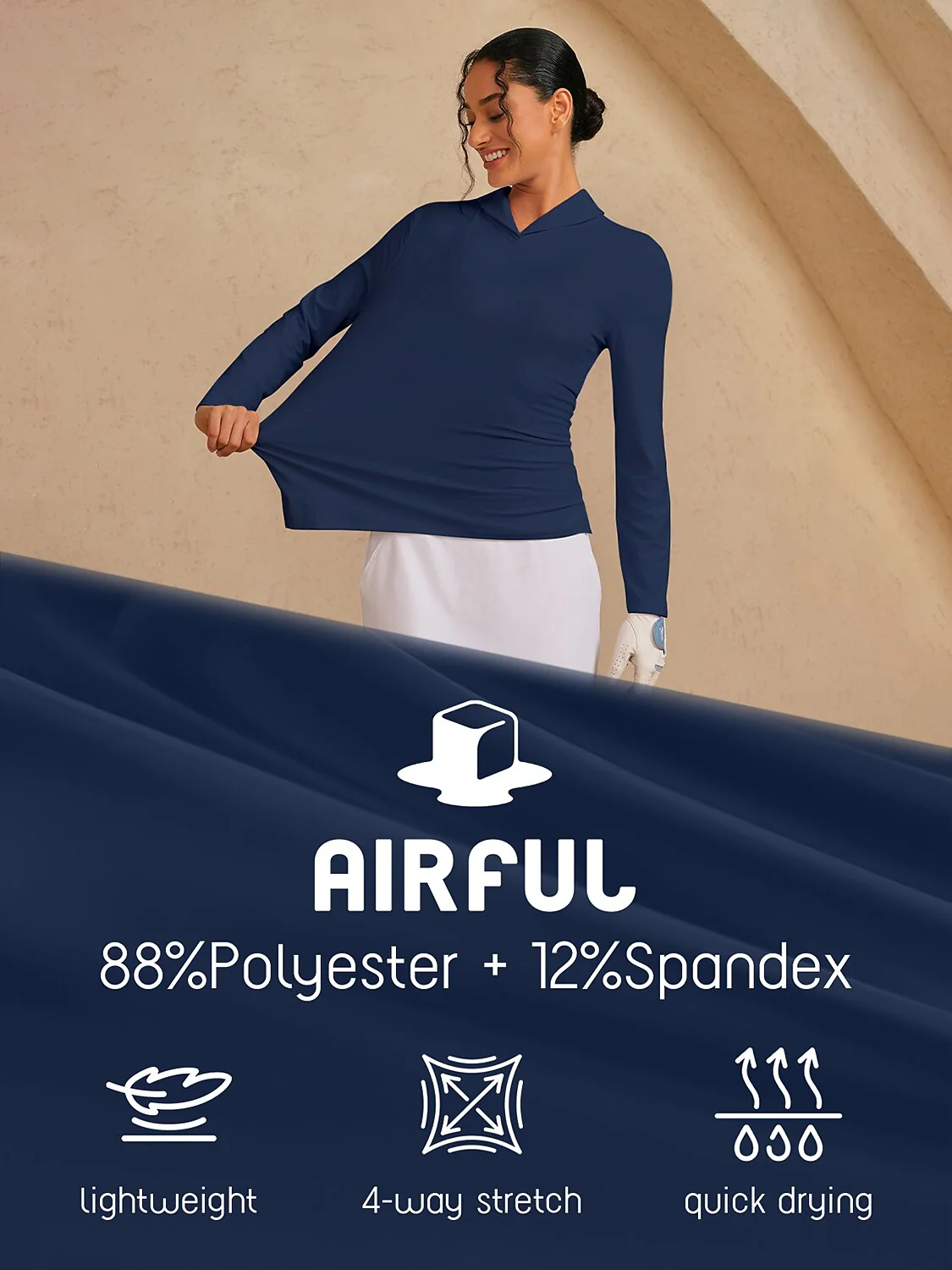 More Than Basic Shawl Collar Golf Shirt