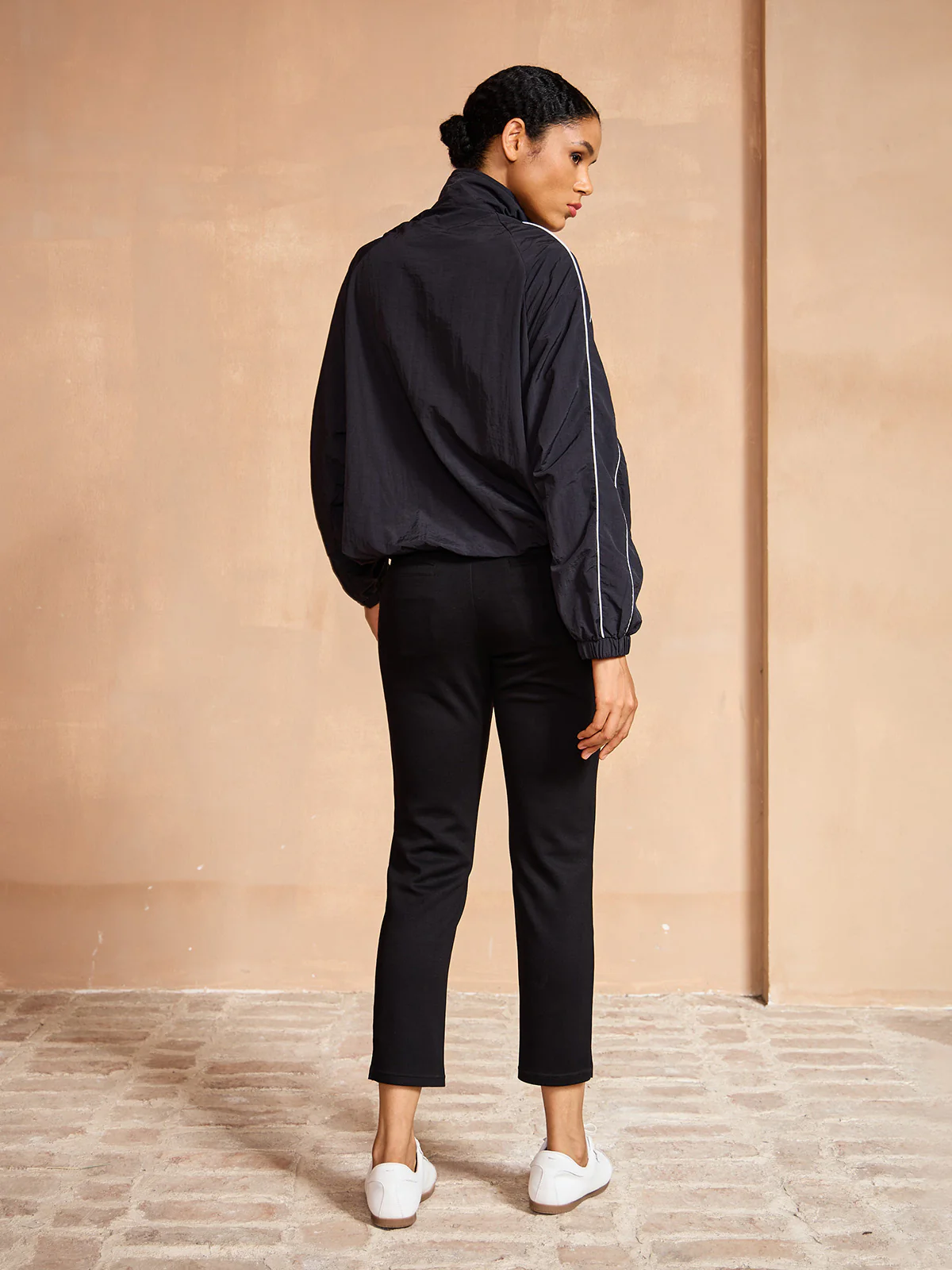 More Than Basic Long Sleeve Trimmed Pocket Sweatshirt