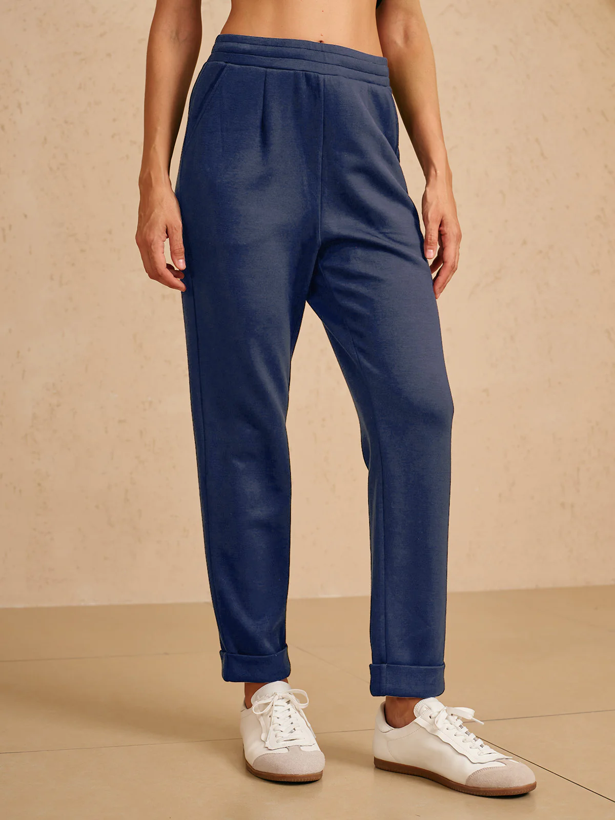 UltraSoft Stretch Hidden Drawstring Cuff Pants