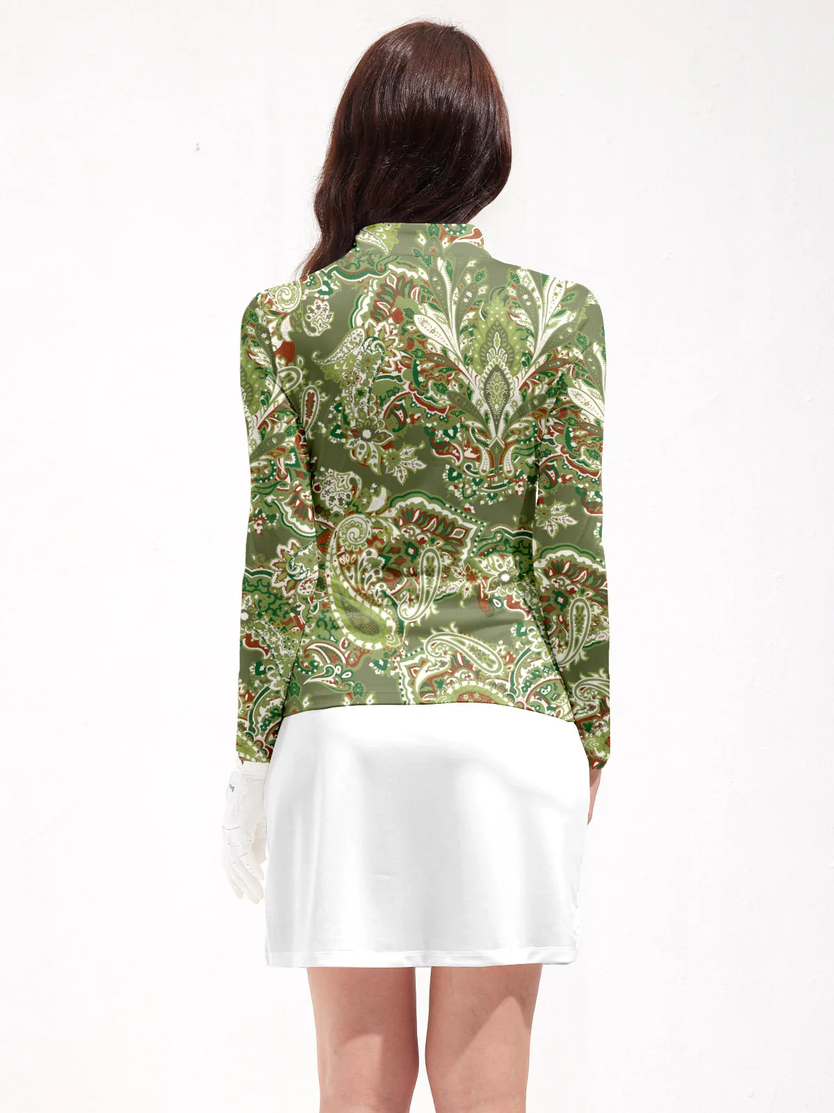 Pretty Feminine Golf Shirt Quarterzip UPF50+