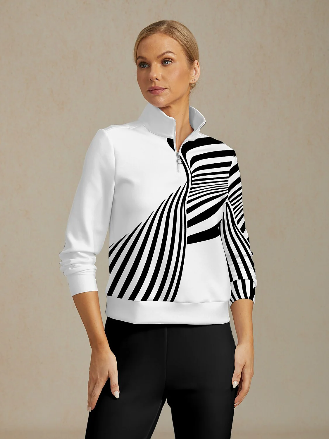 Playful Nautical Golf Sweatshirt