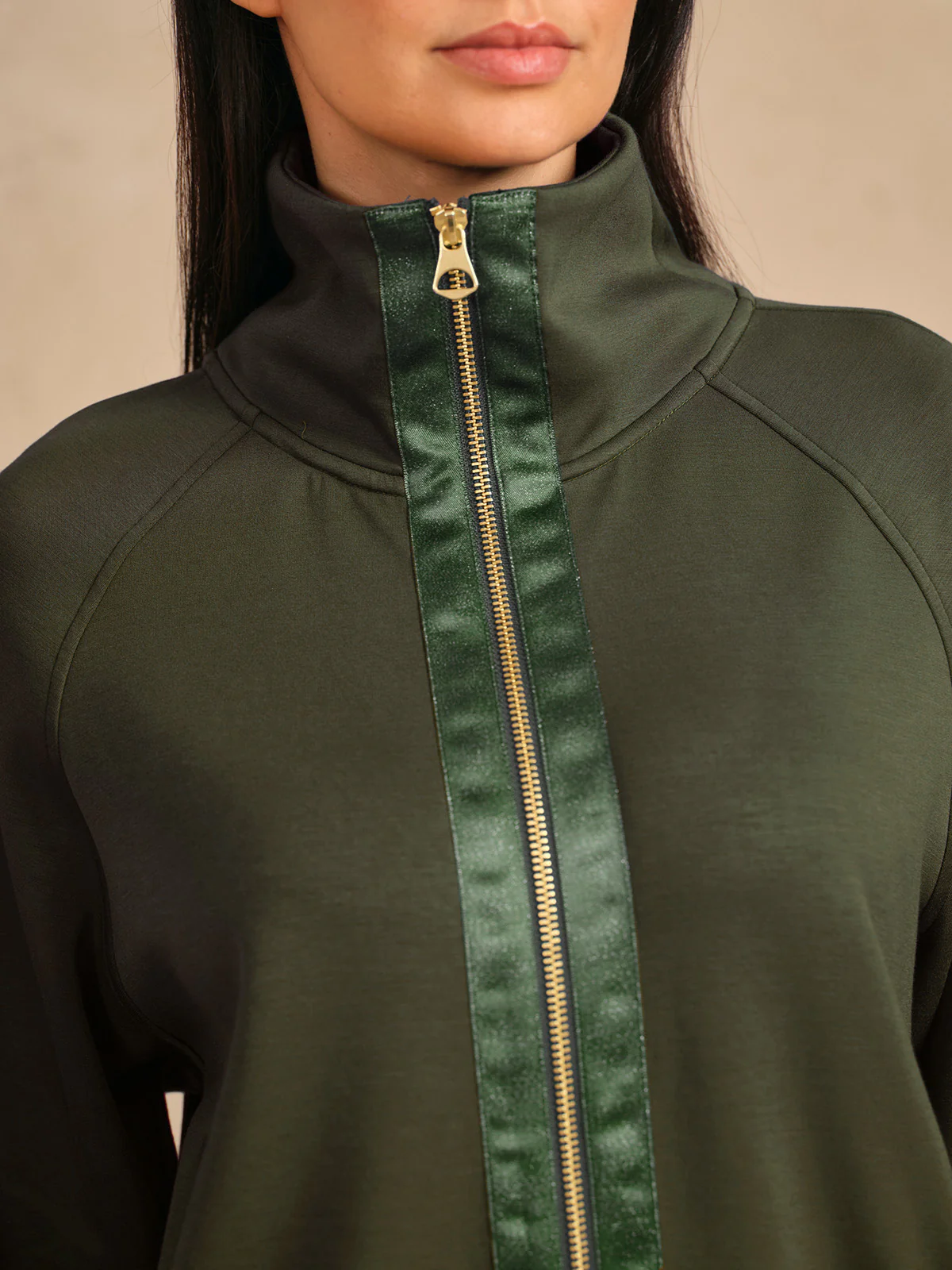 UltraSoft Long Sleeve Trimmed Jacket