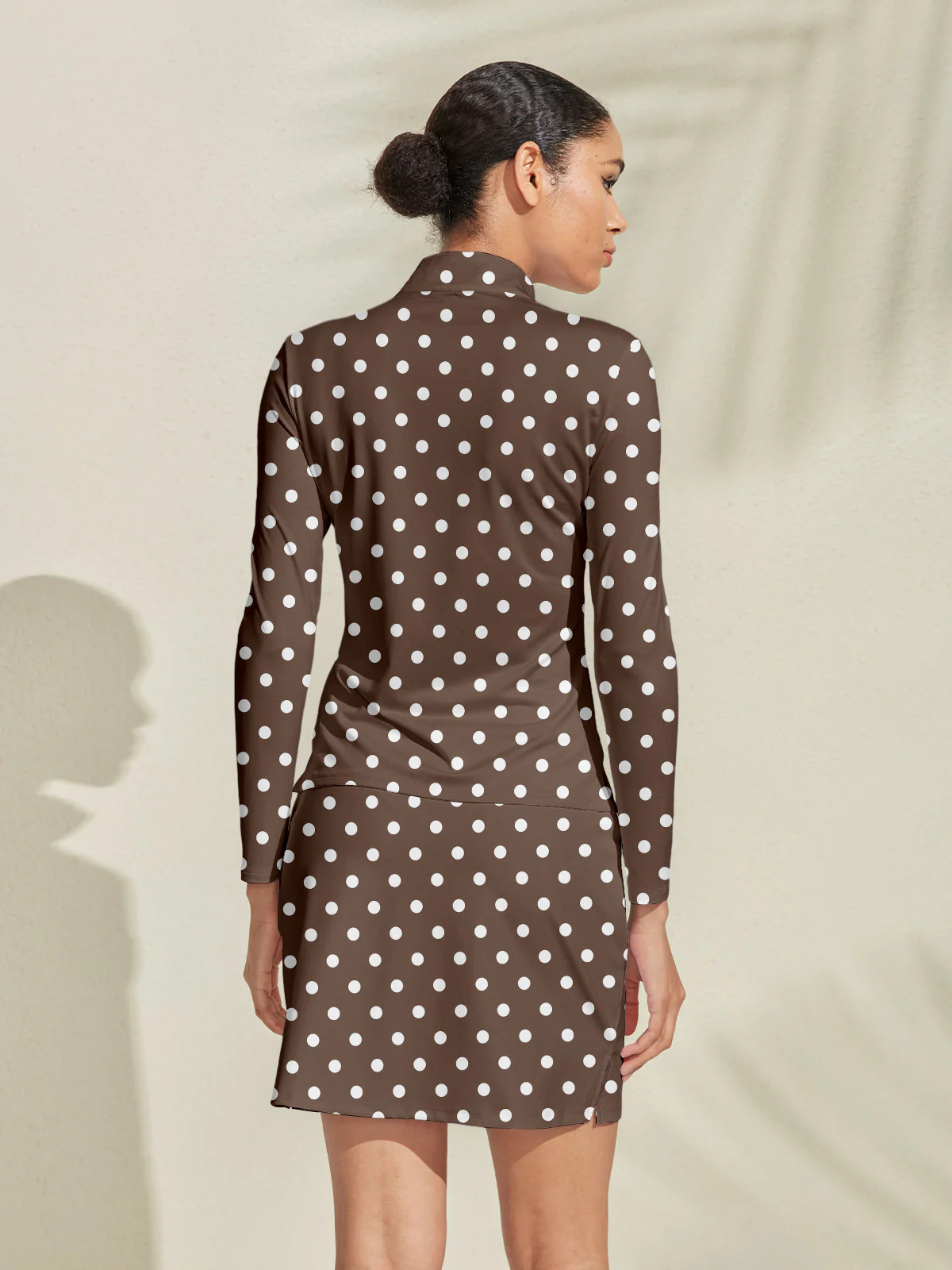 Hyper-prep Silky Golf Shirt Quarterzip UPF50+